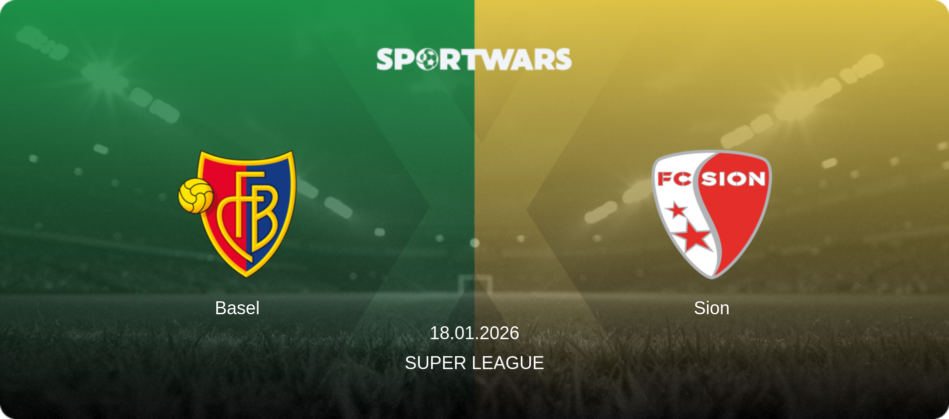 Basel — Sion, 18.01.2026 — Super League (match preview)