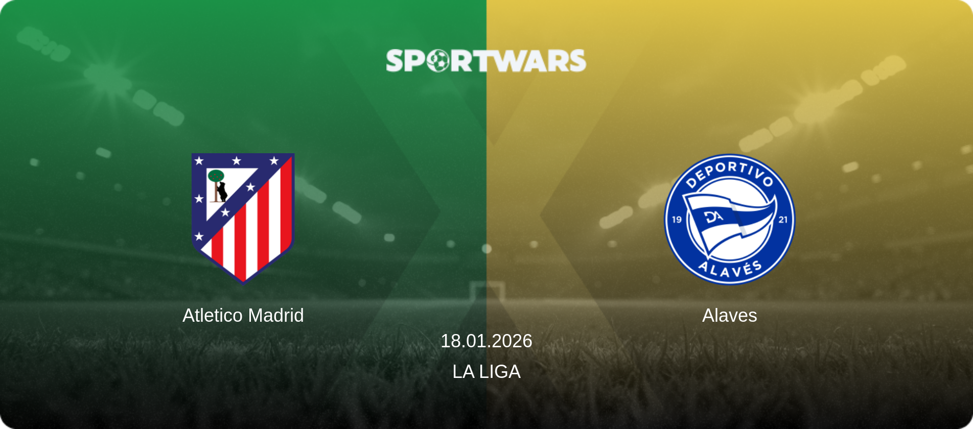 Atletico Madrid — Alaves, 18.01.2026 — La Liga (match preview)