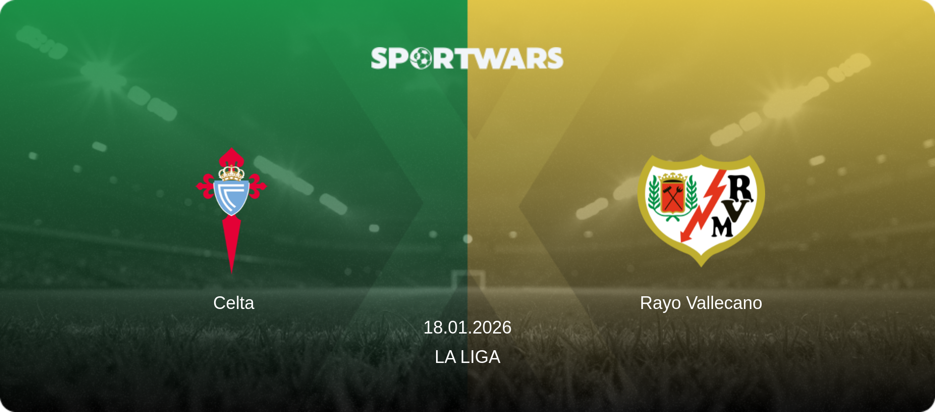 Celta — Rayo Vallecano, 18.01.2026 — La Liga (match preview)