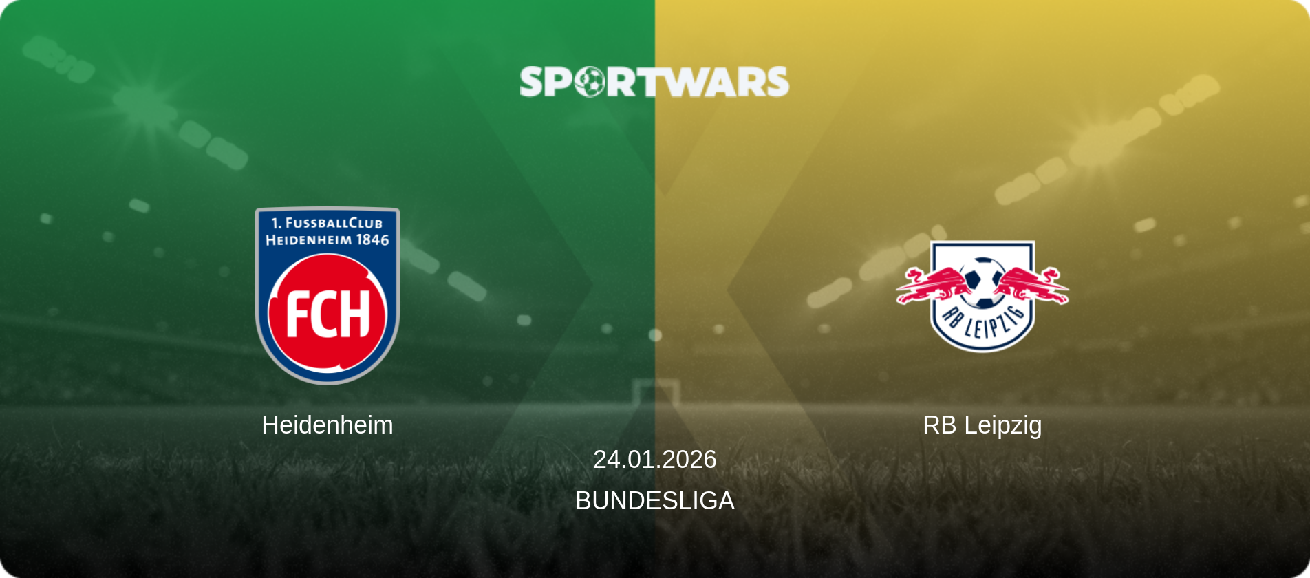 Heidenheim — RB Leipzig, 24.01.2026 — Bundesliga (match preview)