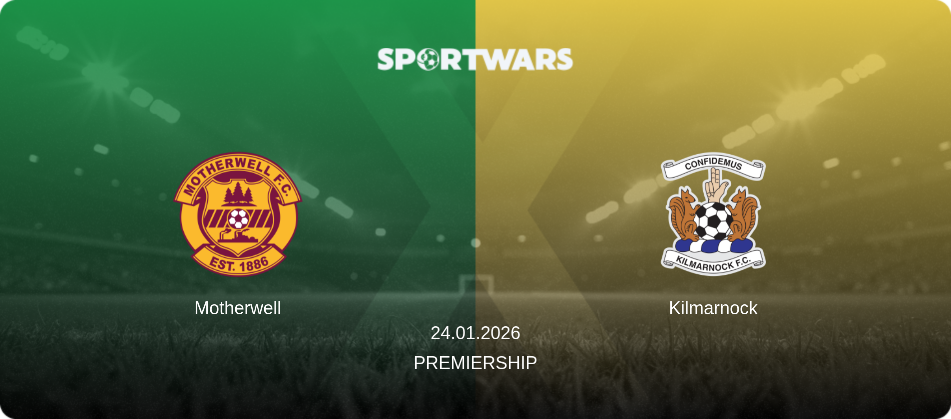 Motherwell — Kilmarnock, 24.01.2026 — Premiership (match preview)