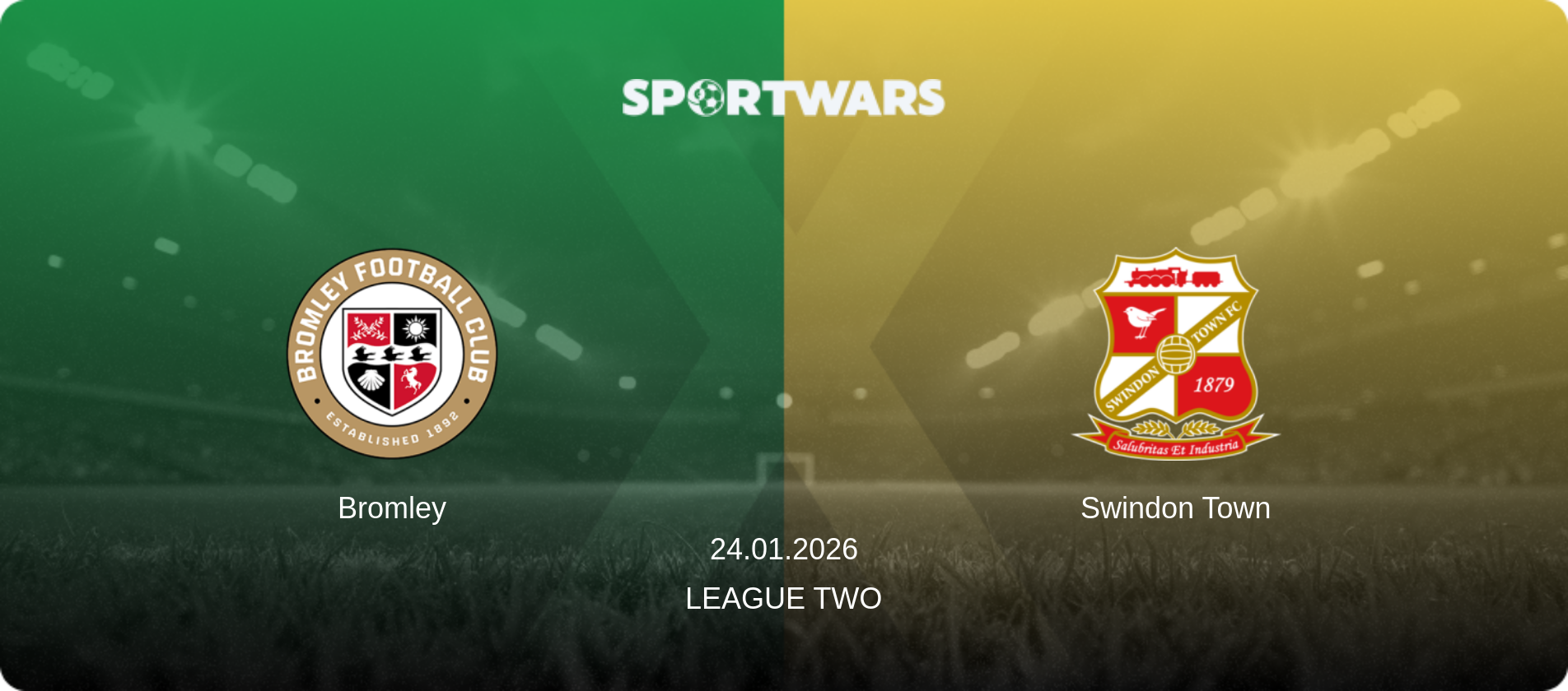 Bromley — Swindon Town, 24.01.2026 — League Two (match preview)