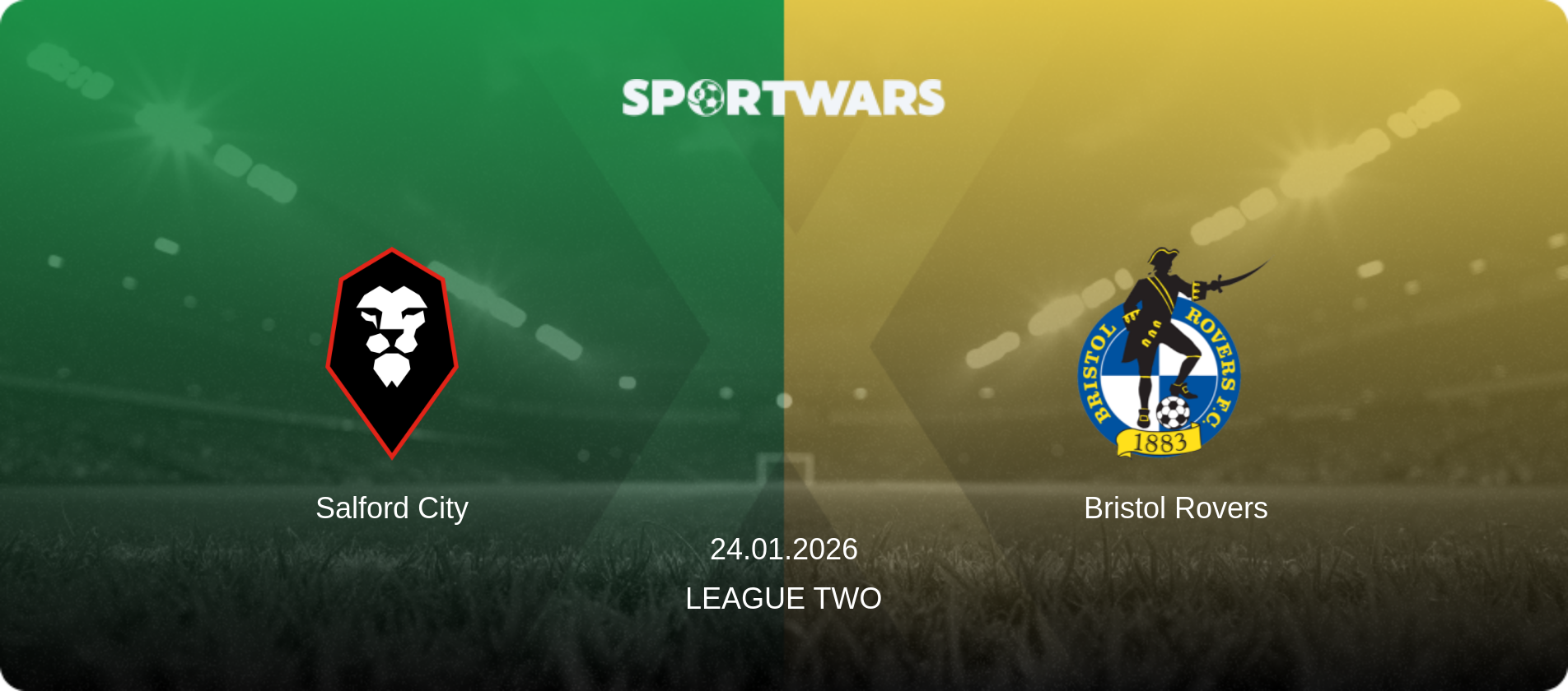 Salford City — Bristol Rovers, 24.01.2026 — League Two (match preview)