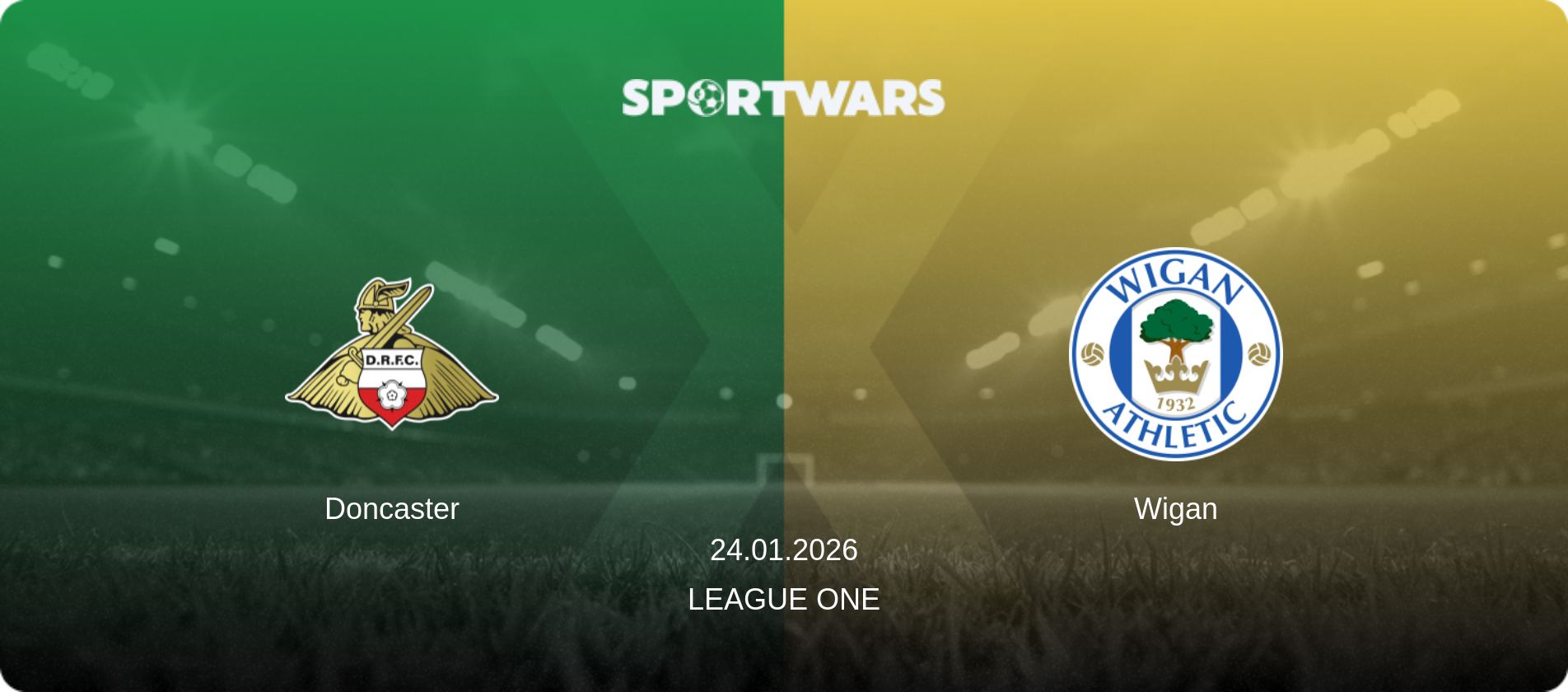Doncaster — Wigan, 24.01.2026 — League One (match preview)