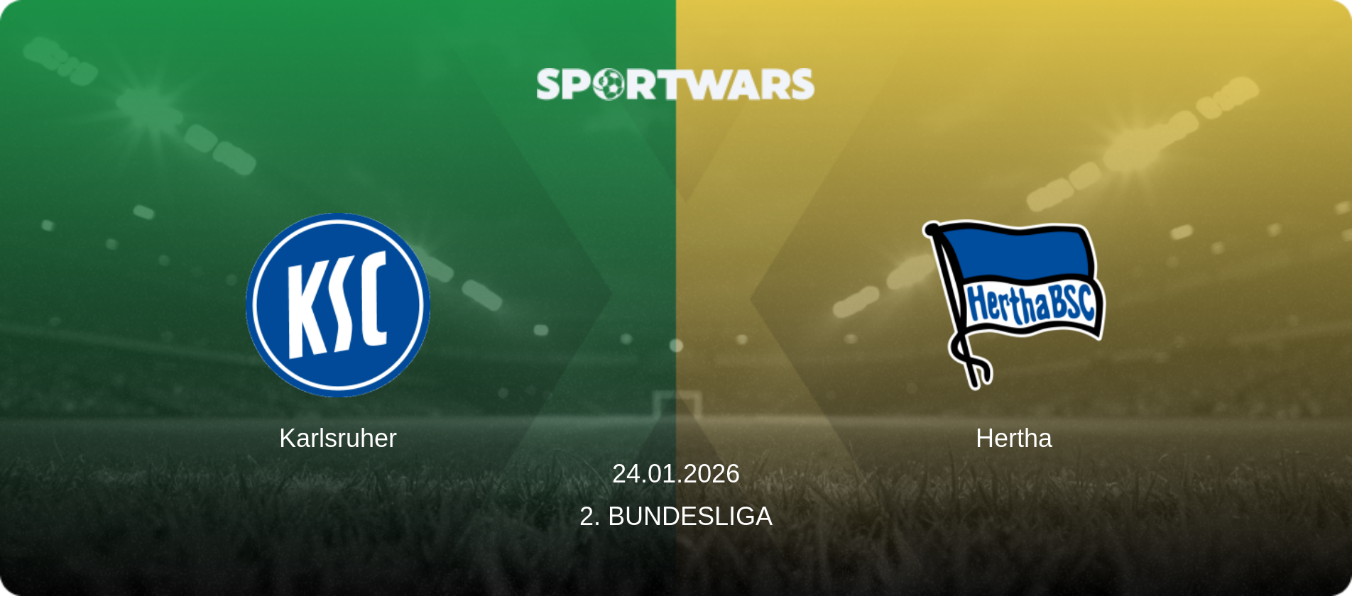 Karlsruher — Hertha, 24.01.2026 — 2. Bundesliga (match preview)