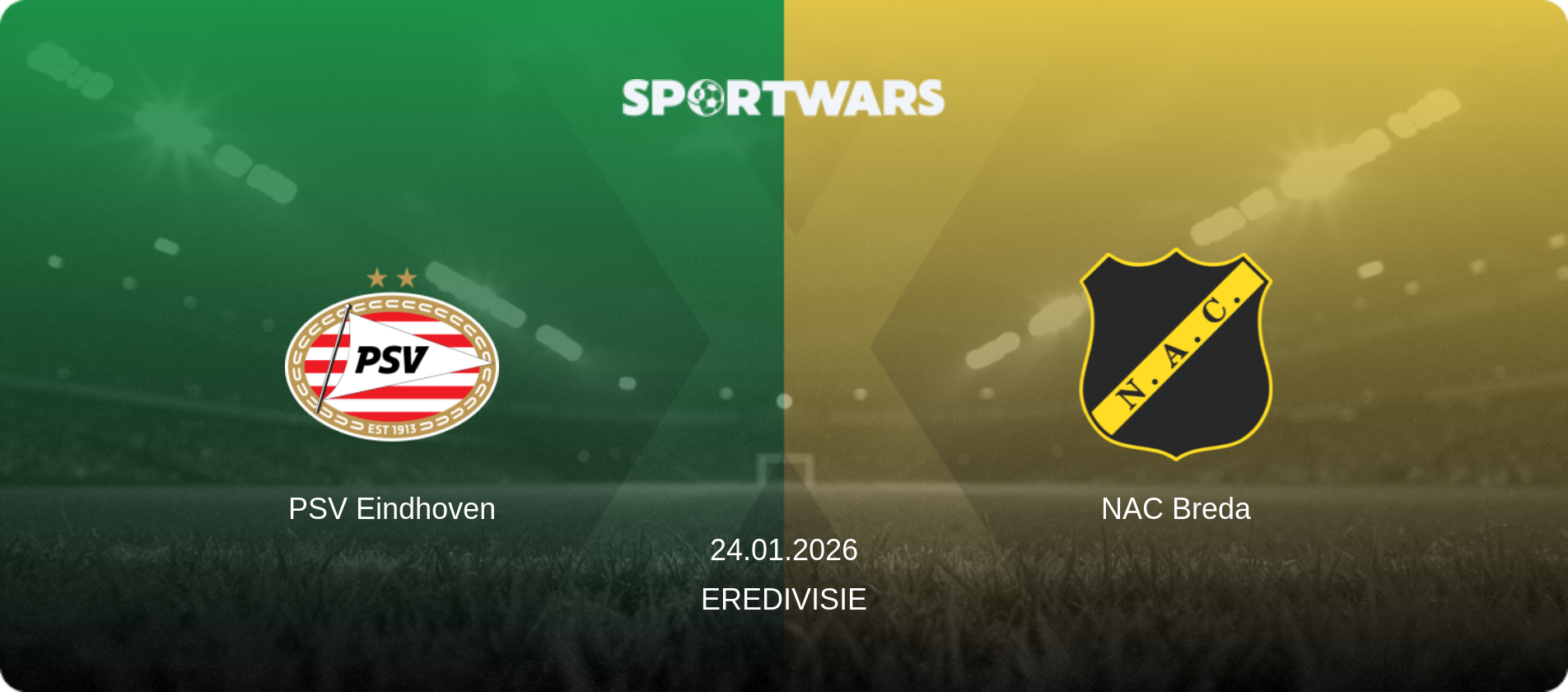 PSV Eindhoven — NAC Breda, 24.01.2026 — Eredivisie (match preview)