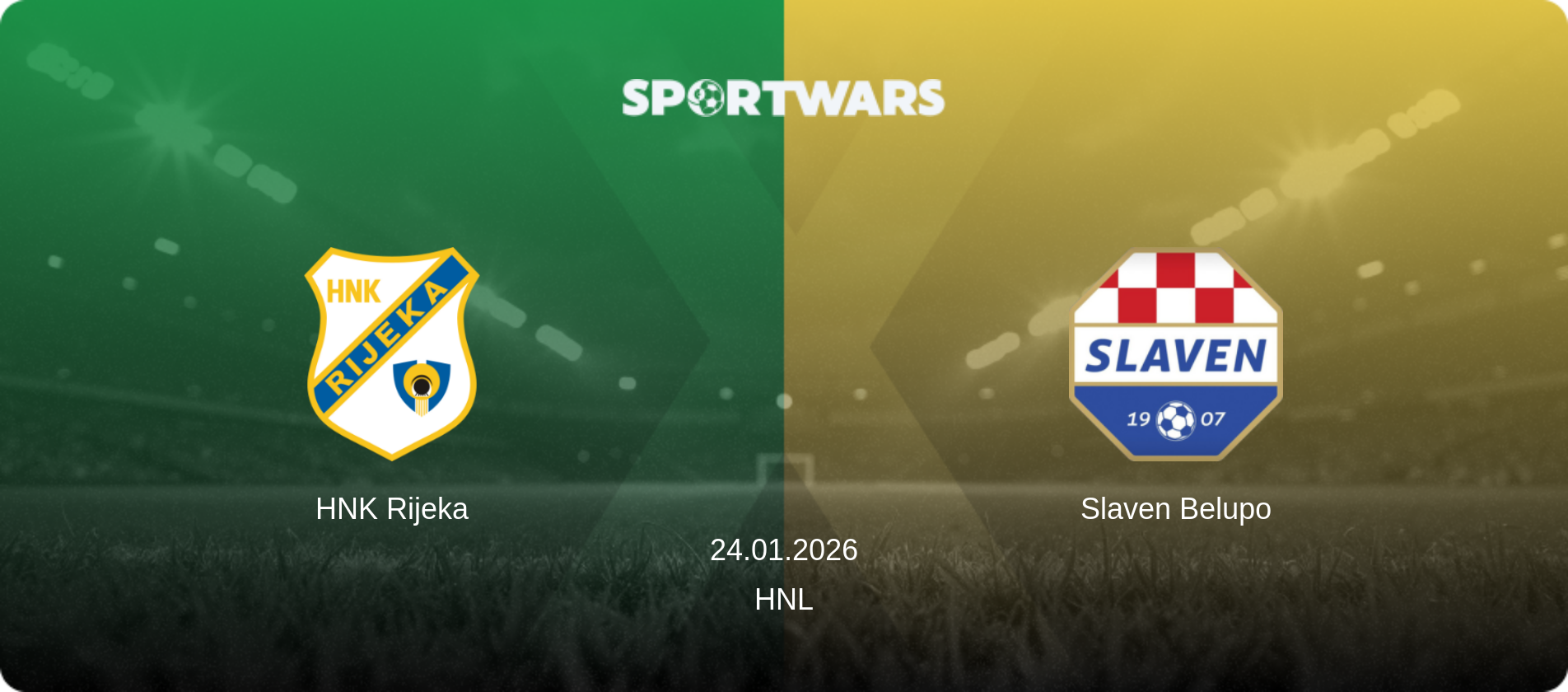 HNK Rijeka — Slaven Belupo, 24.01.2026 — HNL (match preview)