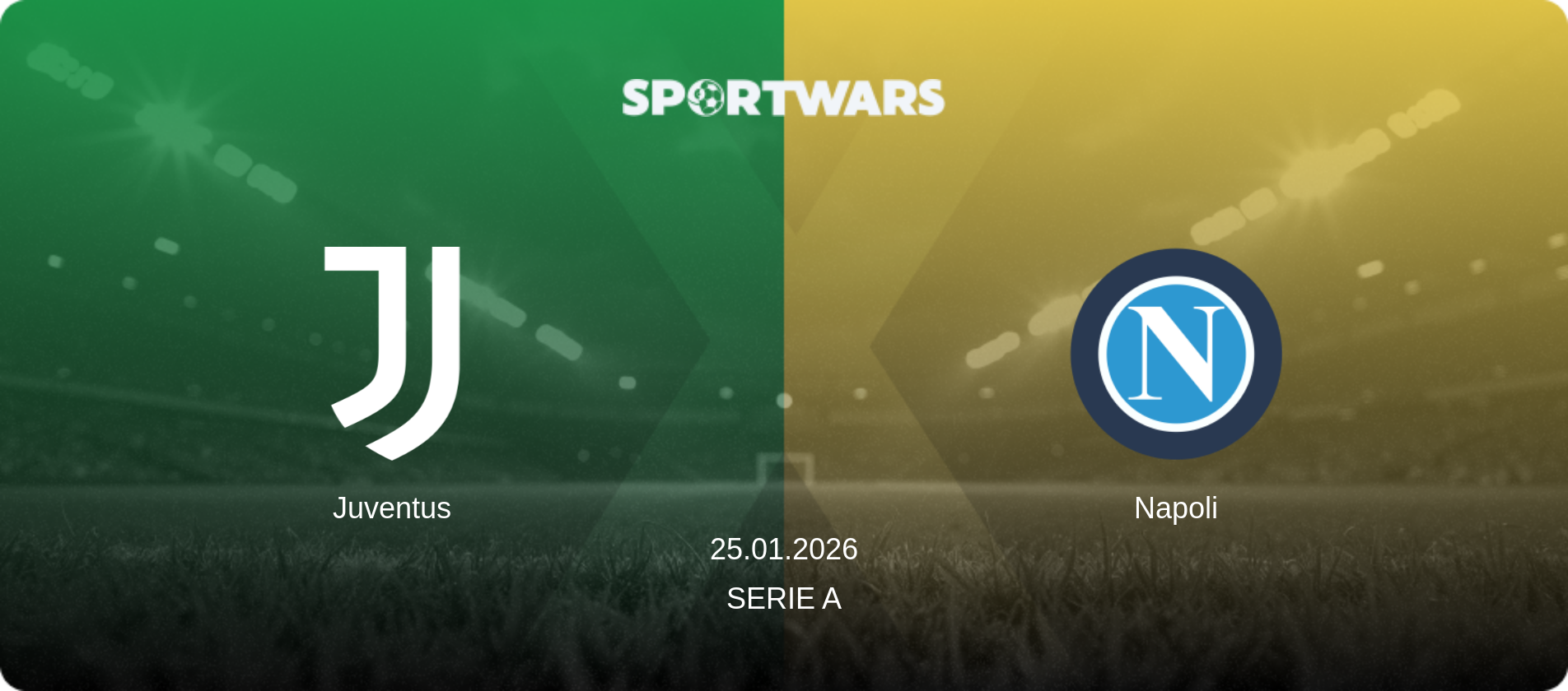Juventus — Napoli, 25.01.2026 — Serie A (match preview)