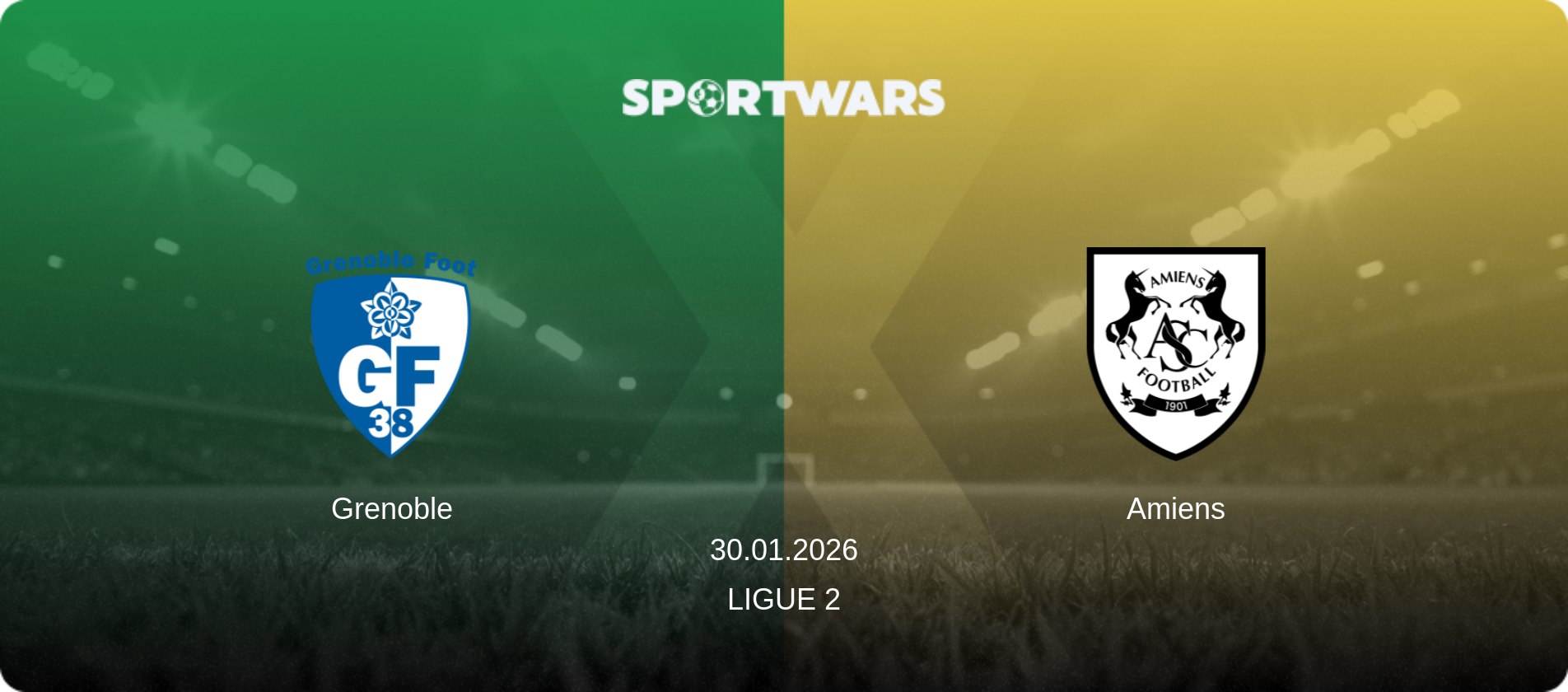 Grenoble — Amiens, 30.01.2026 — Ligue 2 (match preview)