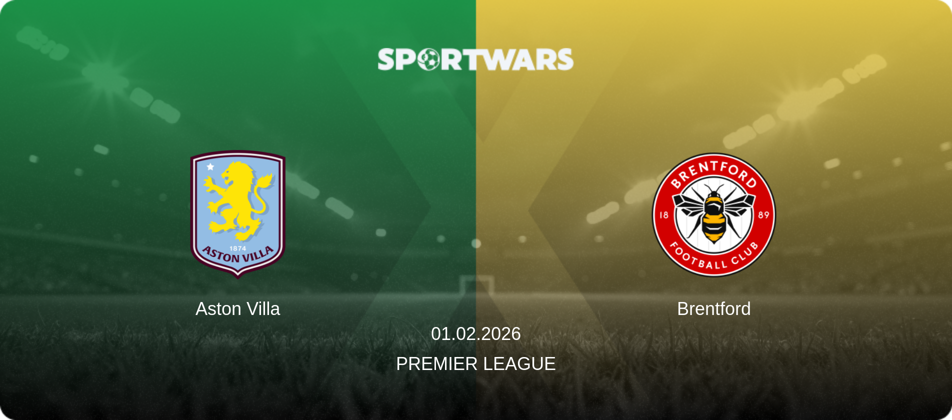 Aston Villa — Brentford, 01.02.2026 — Premier League (match preview)