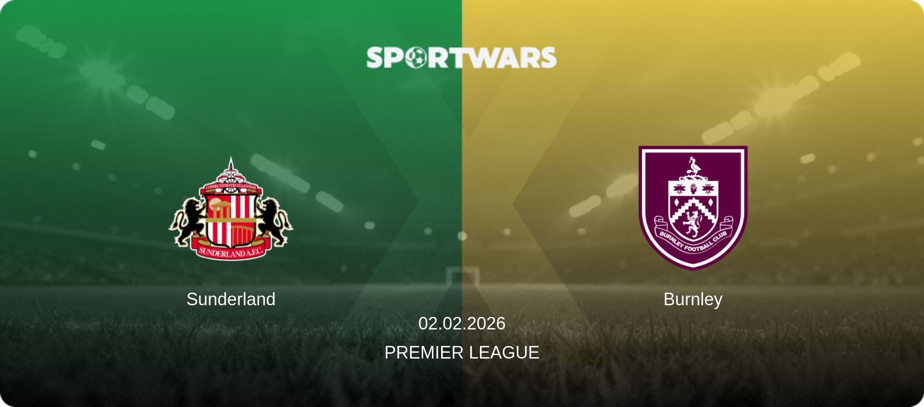 Sunderland — Burnley, 02.02.2026 — Premier League (match preview)