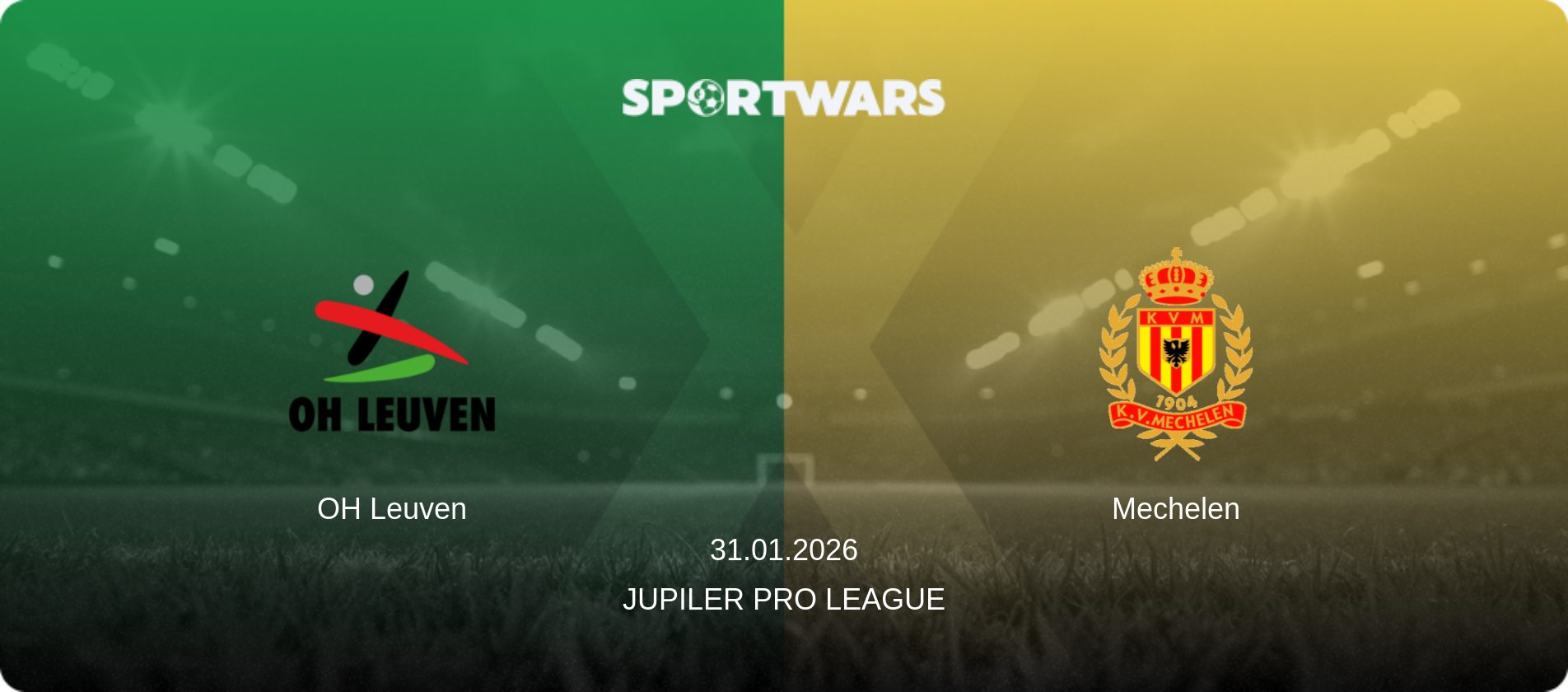 OH Leuven — Mechelen, 31.01.2026 — Jupiler Pro League (match preview)