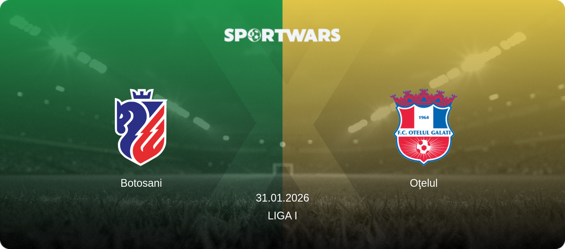Botosani — Oţelul, 31.01.2026 — Liga I (match preview)