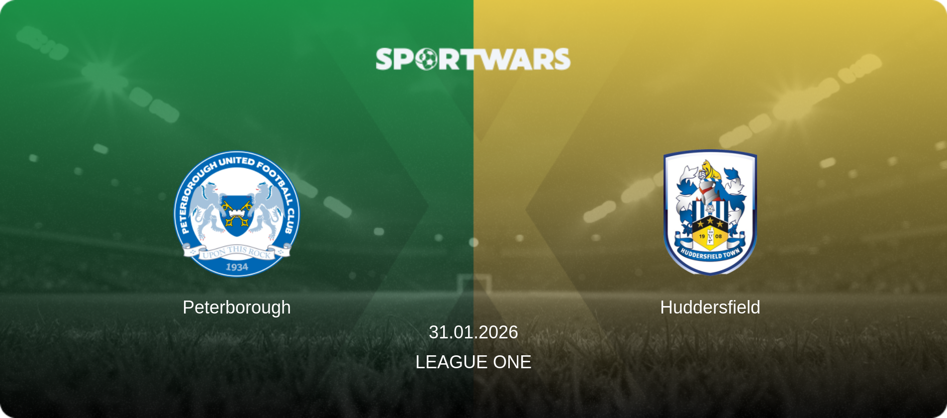 Peterborough — Huddersfield, 31.01.2026 — League One (match preview)
