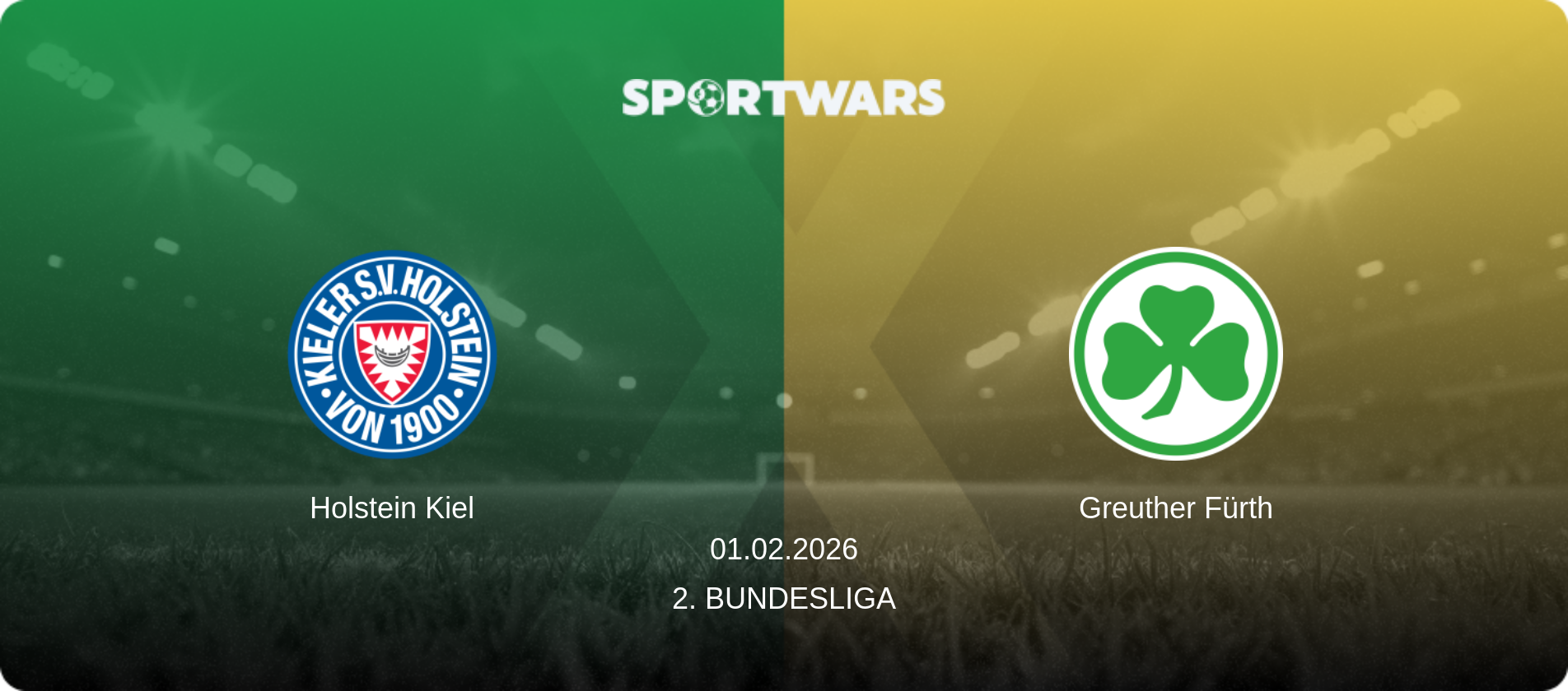 Holstein Kiel — Greuther Fürth, 01.02.2026 — 2. Bundesliga (match preview)