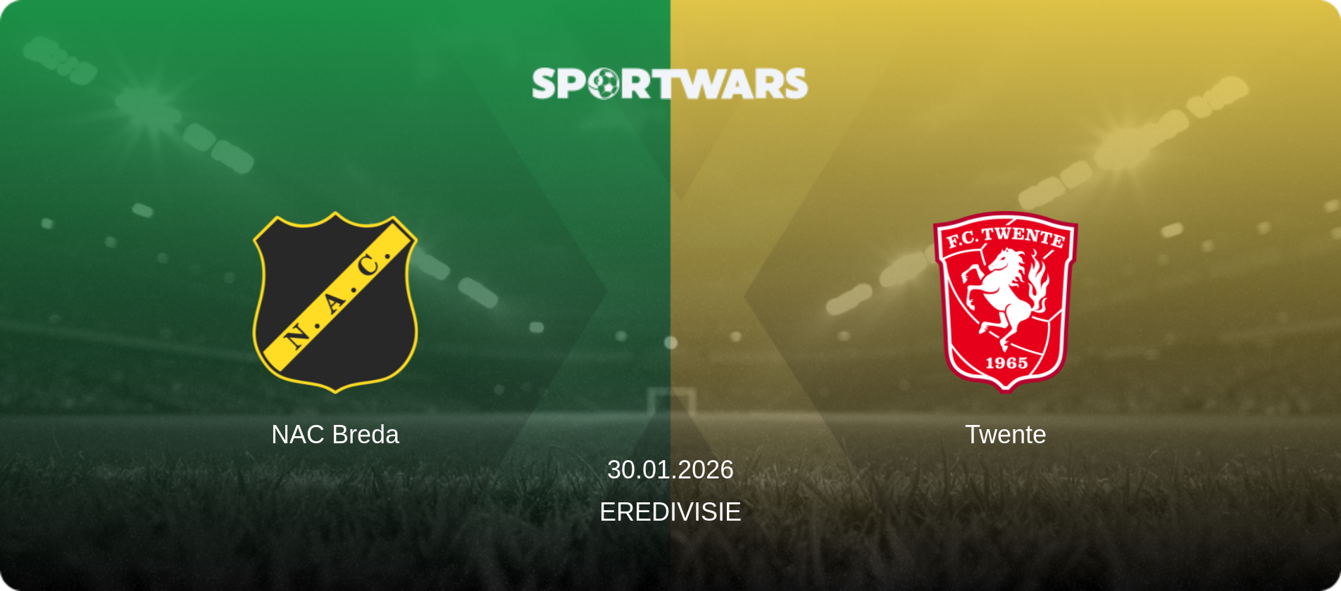 NAC Breda — Twente, 30.01.2026 — Eredivisie (match preview)