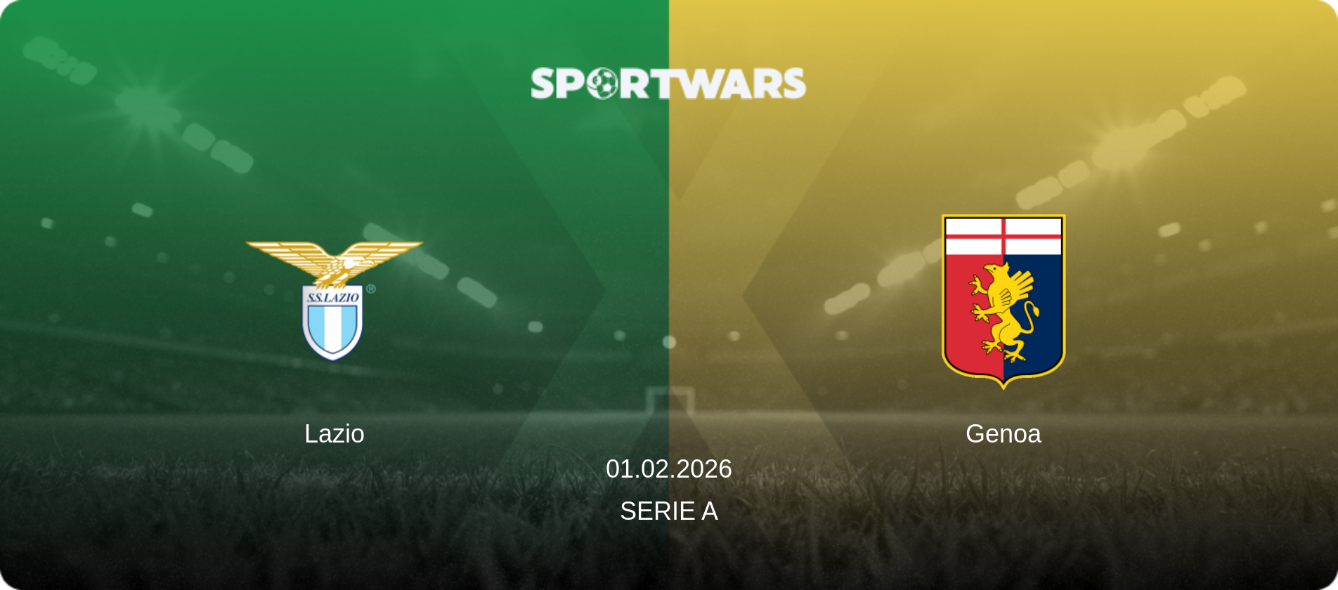 Lazio — Genoa, 01.02.2026 — Serie A (match preview)