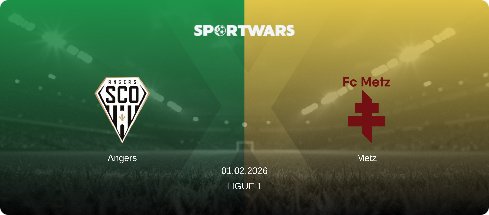 Angers — Metz, 01.02.2026 — Ligue 1 (match preview)