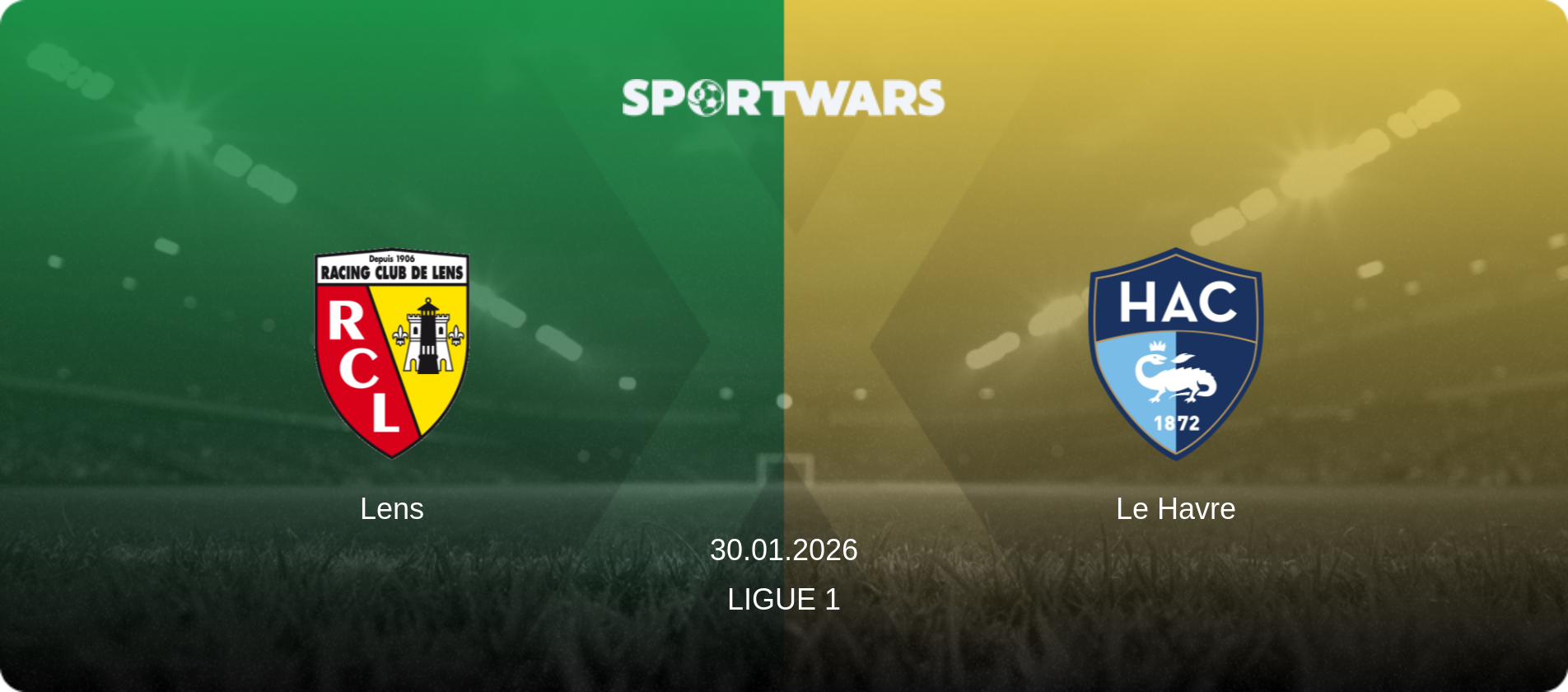 Lens — Le Havre, 30.01.2026 — Ligue 1 (match preview)