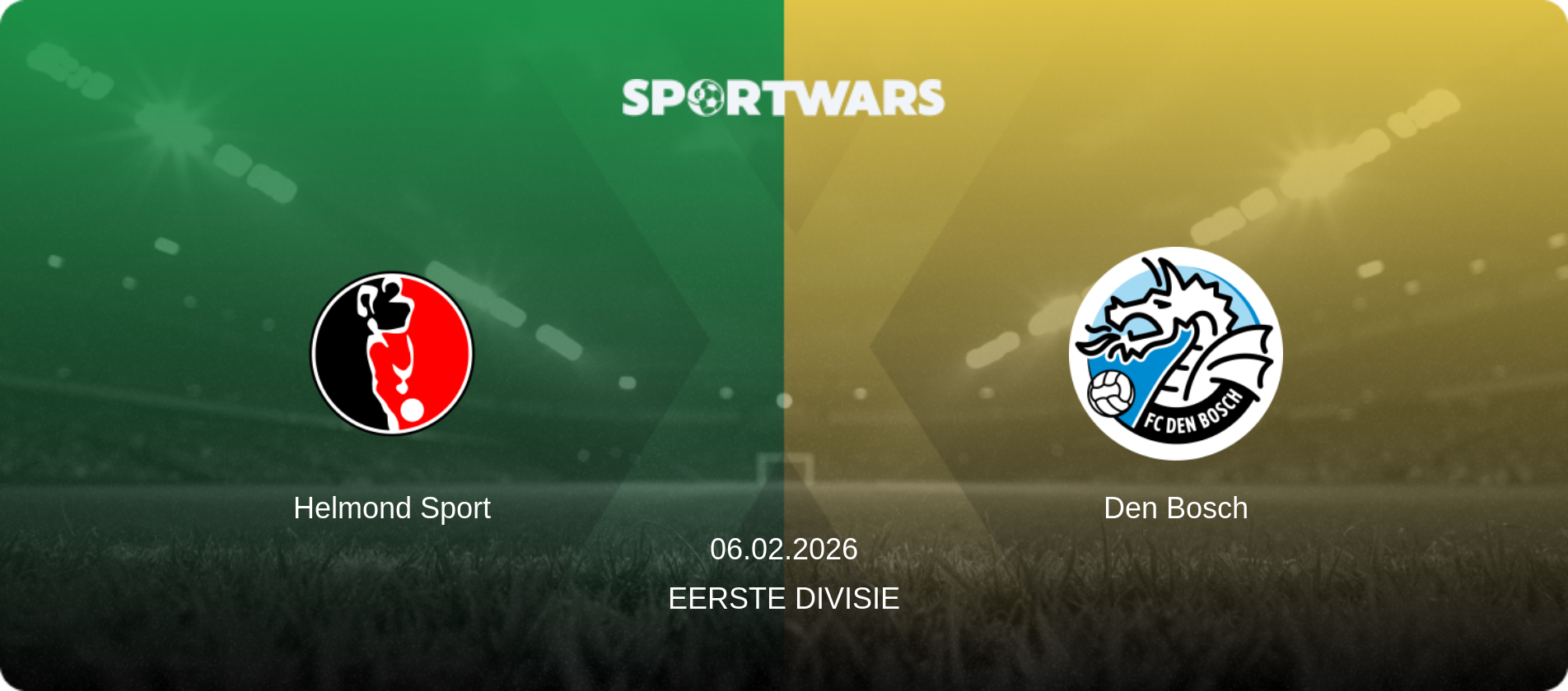 Helmond Sport — Den Bosch, 06.02.2026 — Eerste Divisie (match preview)