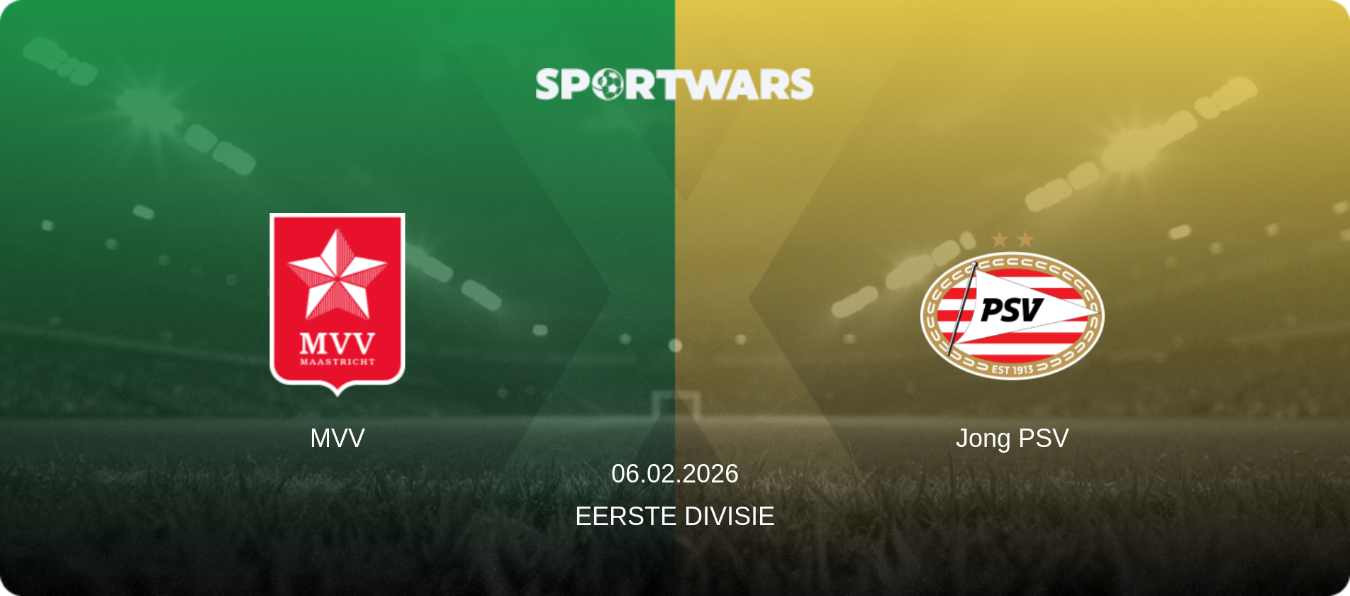 MVV — Jong PSV, 06.02.2026 — Eerste Divisie (match preview)