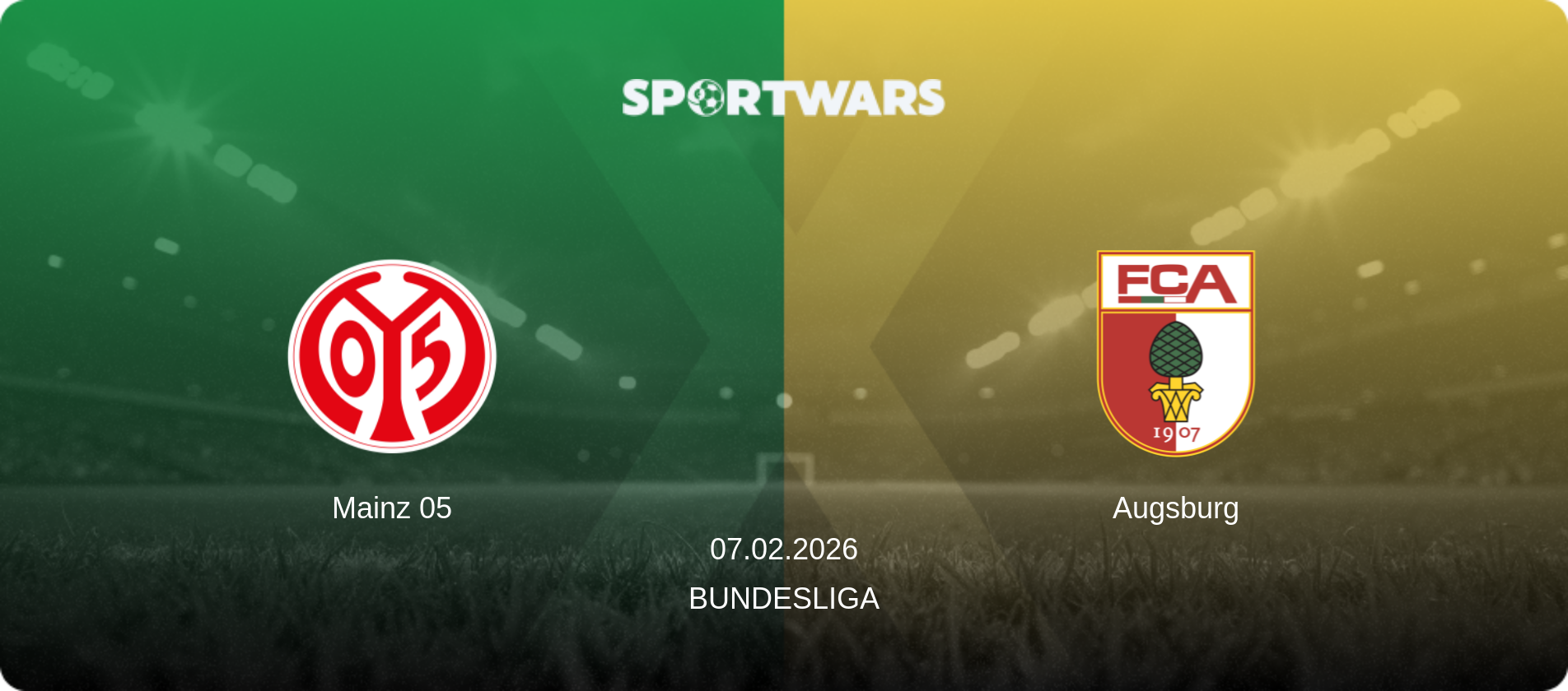 Mainz 05 — Augsburg, 07.02.2026 — Bundesliga (match preview)