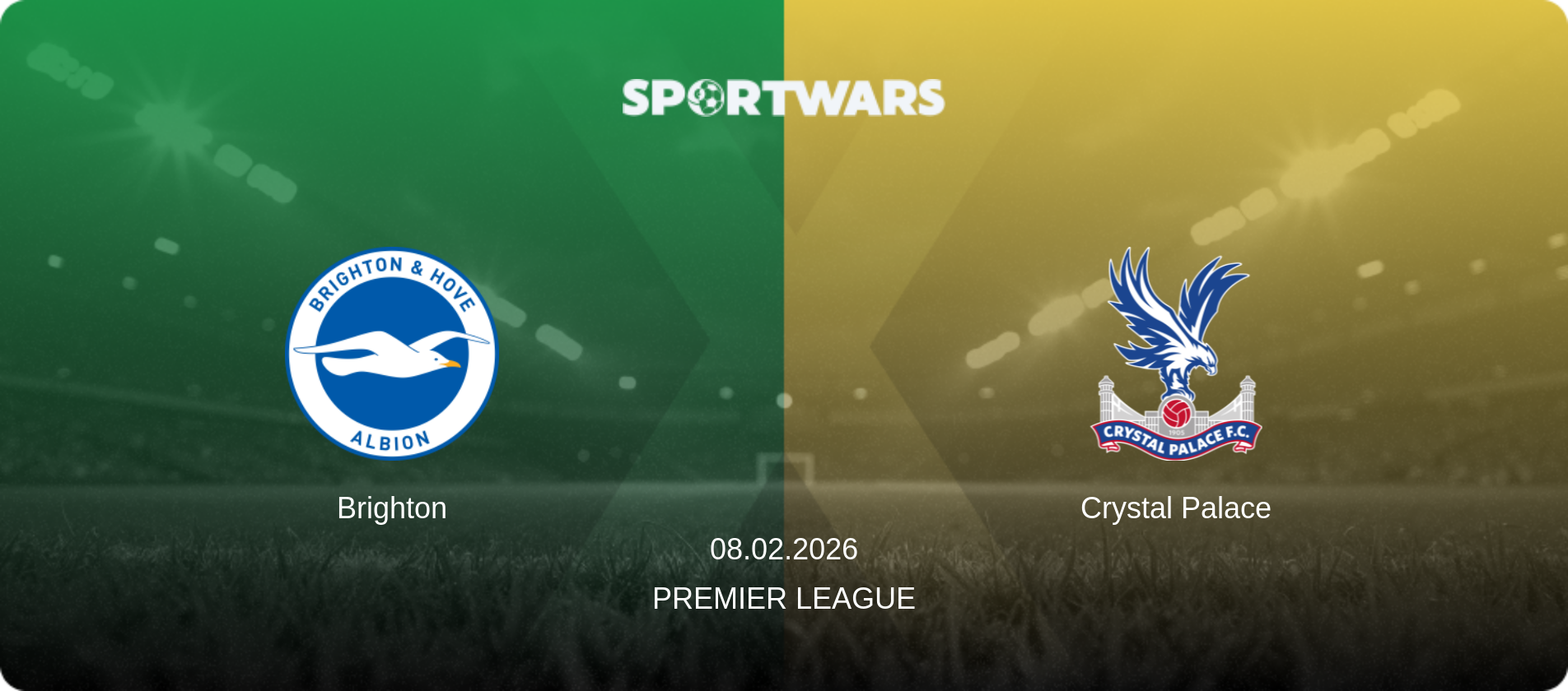 Brighton — Crystal Palace, 08.02.2026 — Premier League (match preview)