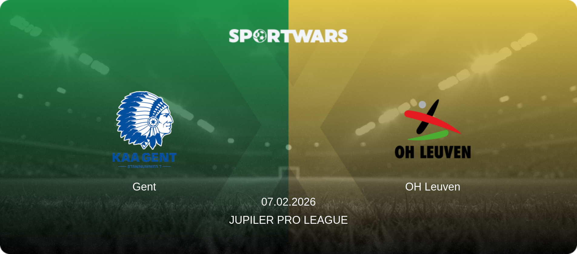 Gent — OH Leuven, 07.02.2026 — Jupiler Pro League (match preview)