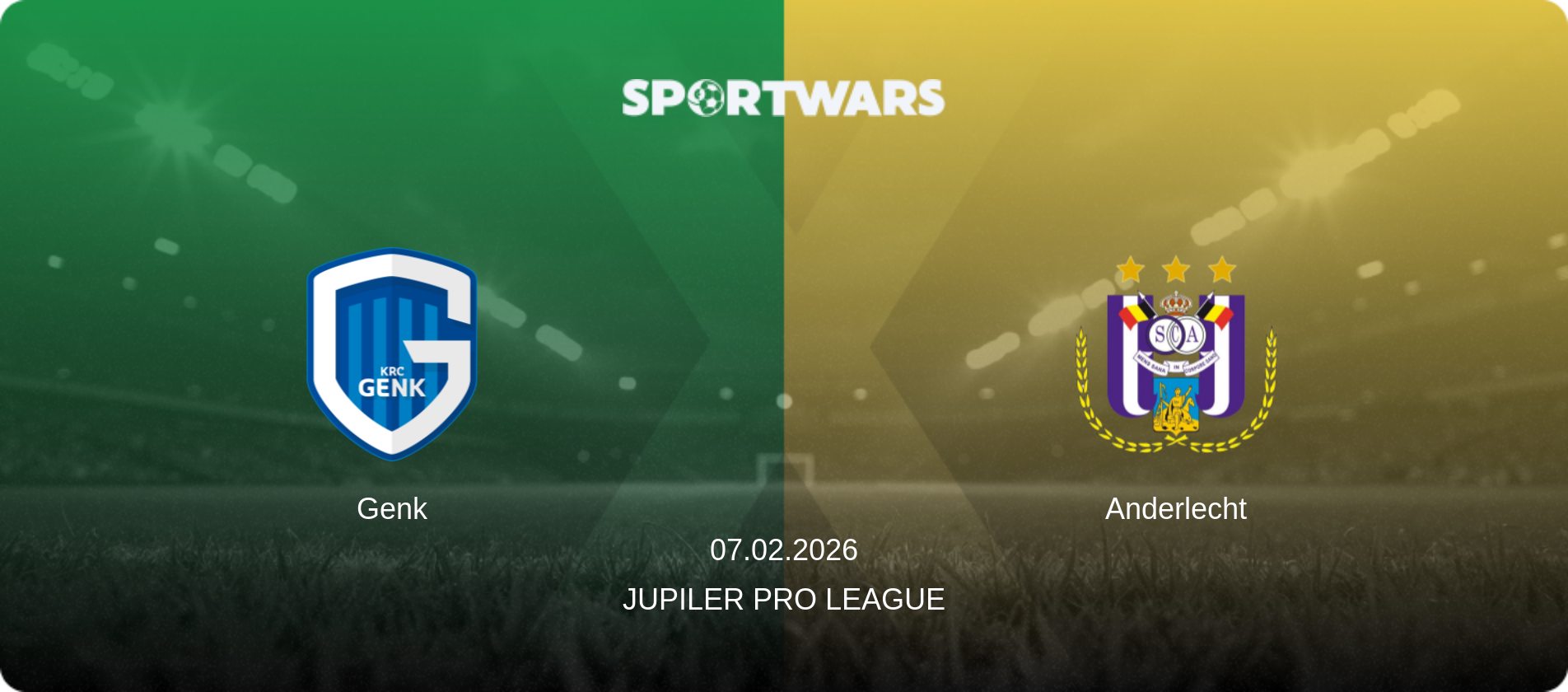Genk — Anderlecht, 07.02.2026 — Jupiler Pro League (match preview)
