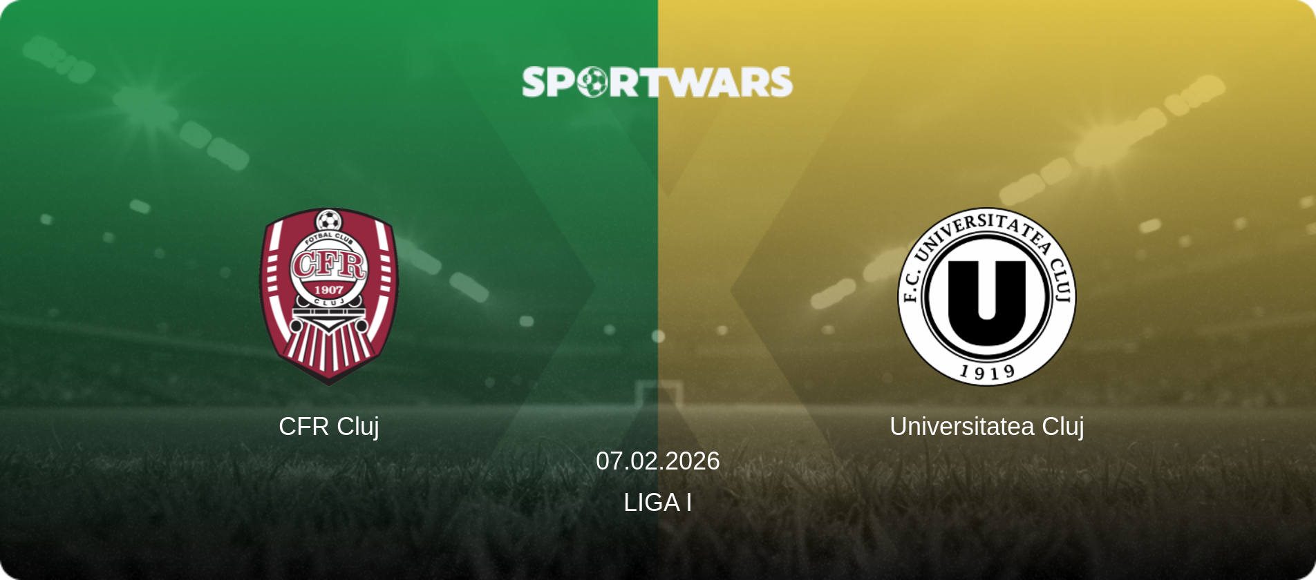 CFR Cluj — Universitatea Cluj, 07.02.2026 — Liga I (match preview)