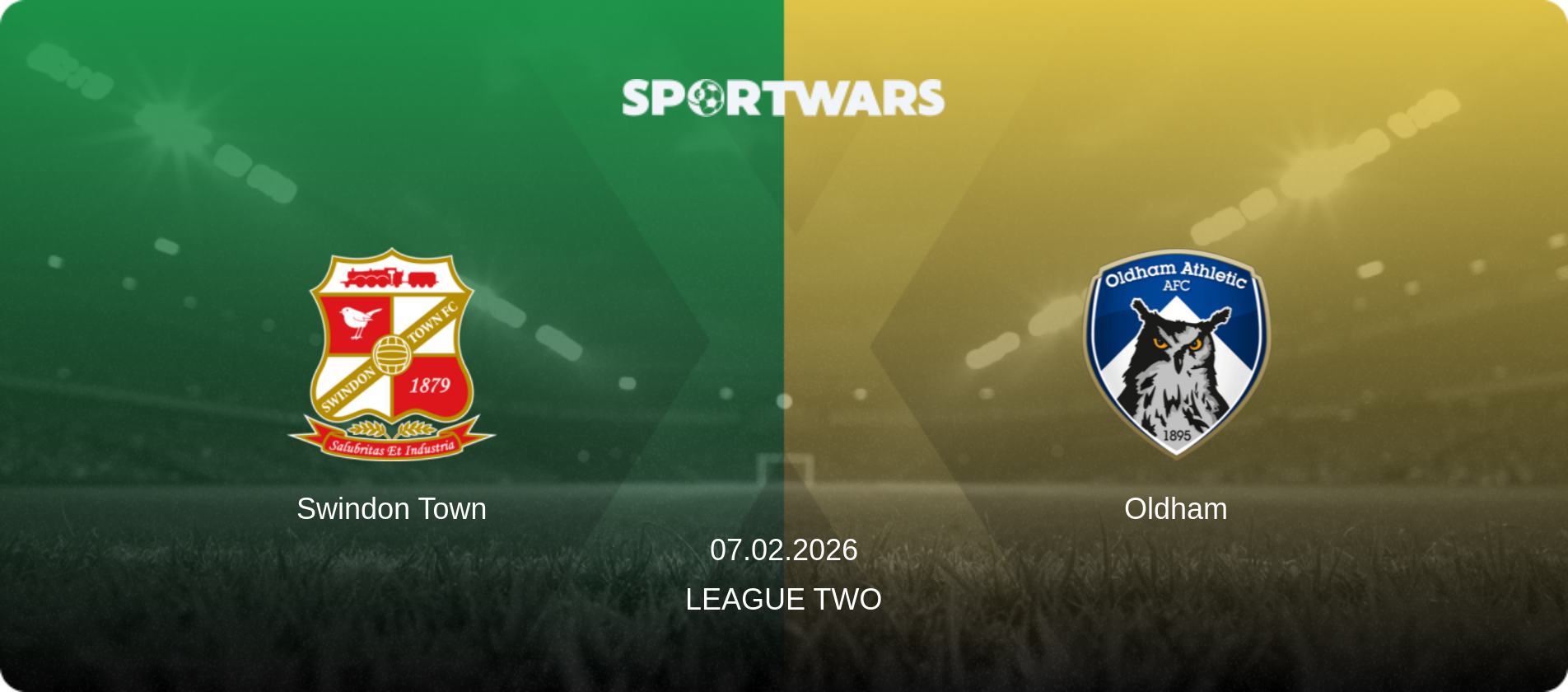 Swindon Town — Oldham, 07.02.2026 — League Two (match preview)