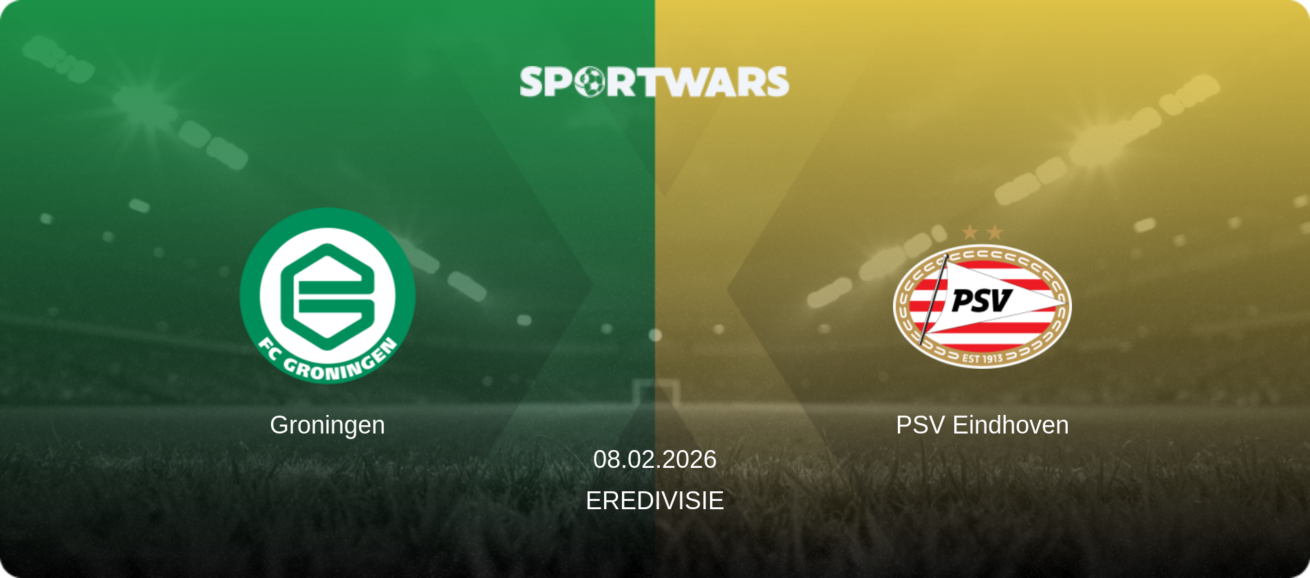 Groningen — PSV Eindhoven, 08.02.2026 — Eredivisie (match preview)