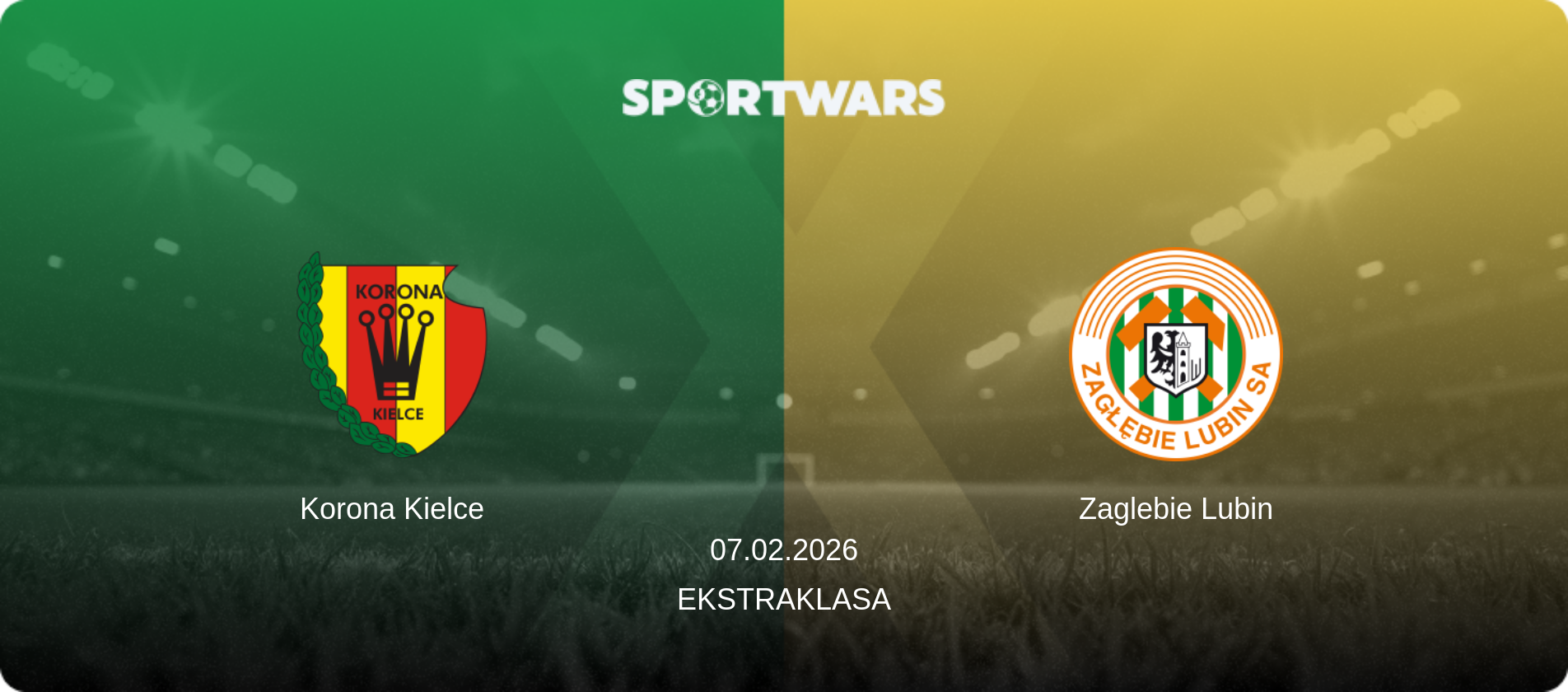 Korona Kielce — Zaglebie Lubin, 07.02.2026 — Ekstraklasa (match preview)