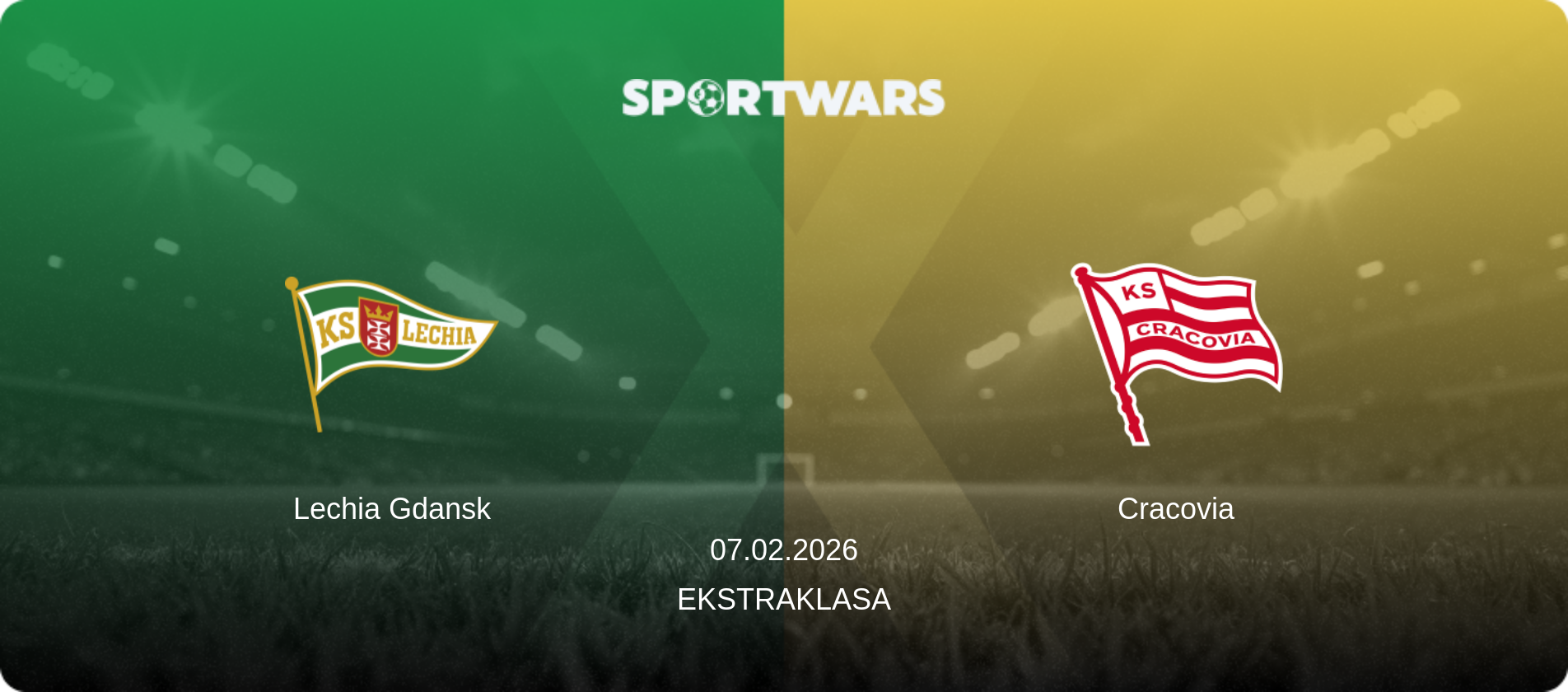 Lechia Gdansk — Cracovia, 07.02.2026 — Ekstraklasa (match preview)