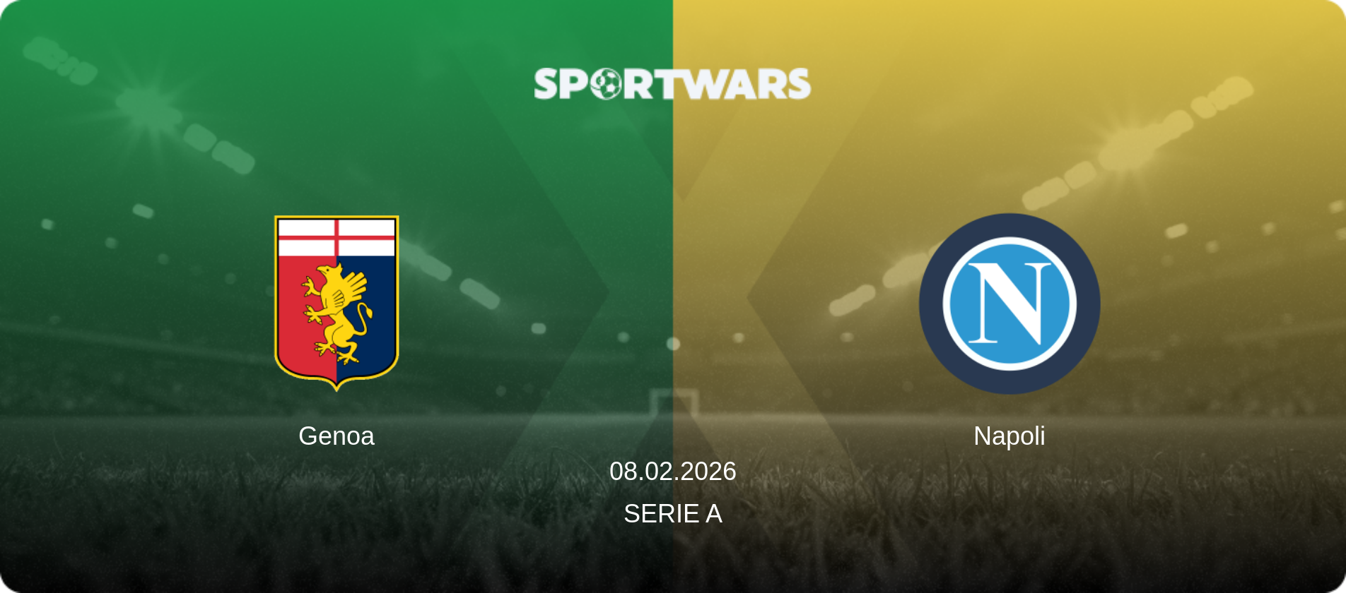Genoa — Napoli, 08.02.2026 — Serie A (match preview)