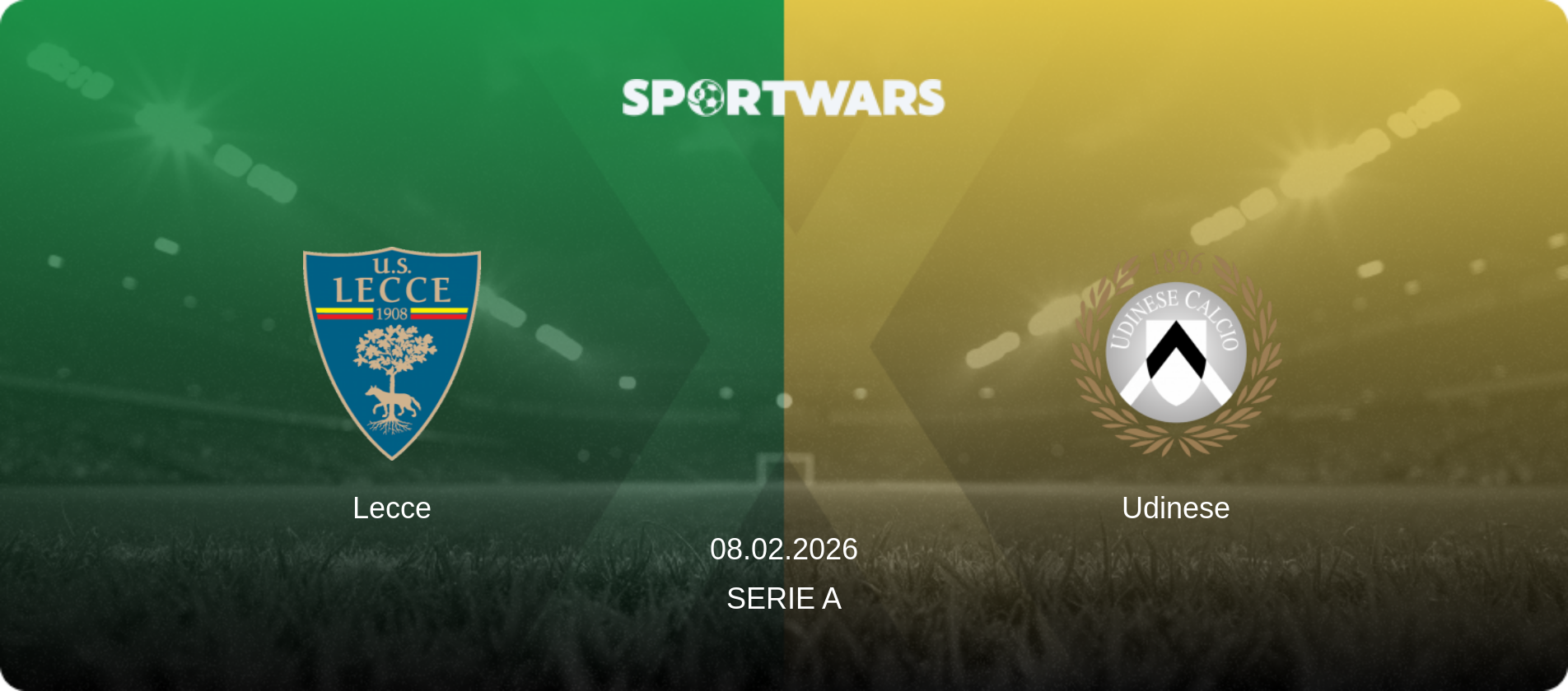 Lecce — Udinese, 08.02.2026 — Serie A (match preview)