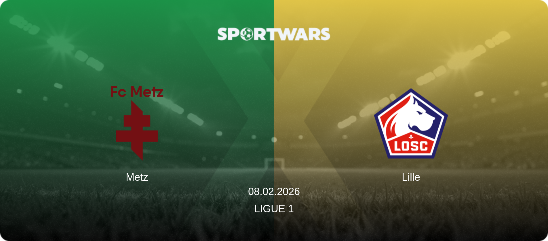 Metz — Lille, 08.02.2026 — Ligue 1 (match preview)