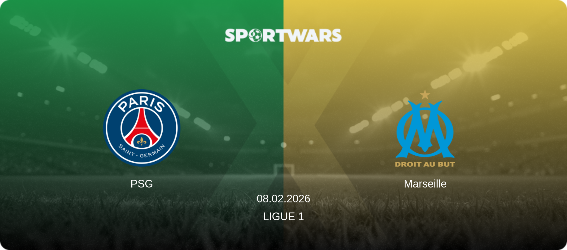 PSG — Marseille, 08.02.2026 — Ligue 1 (match preview)