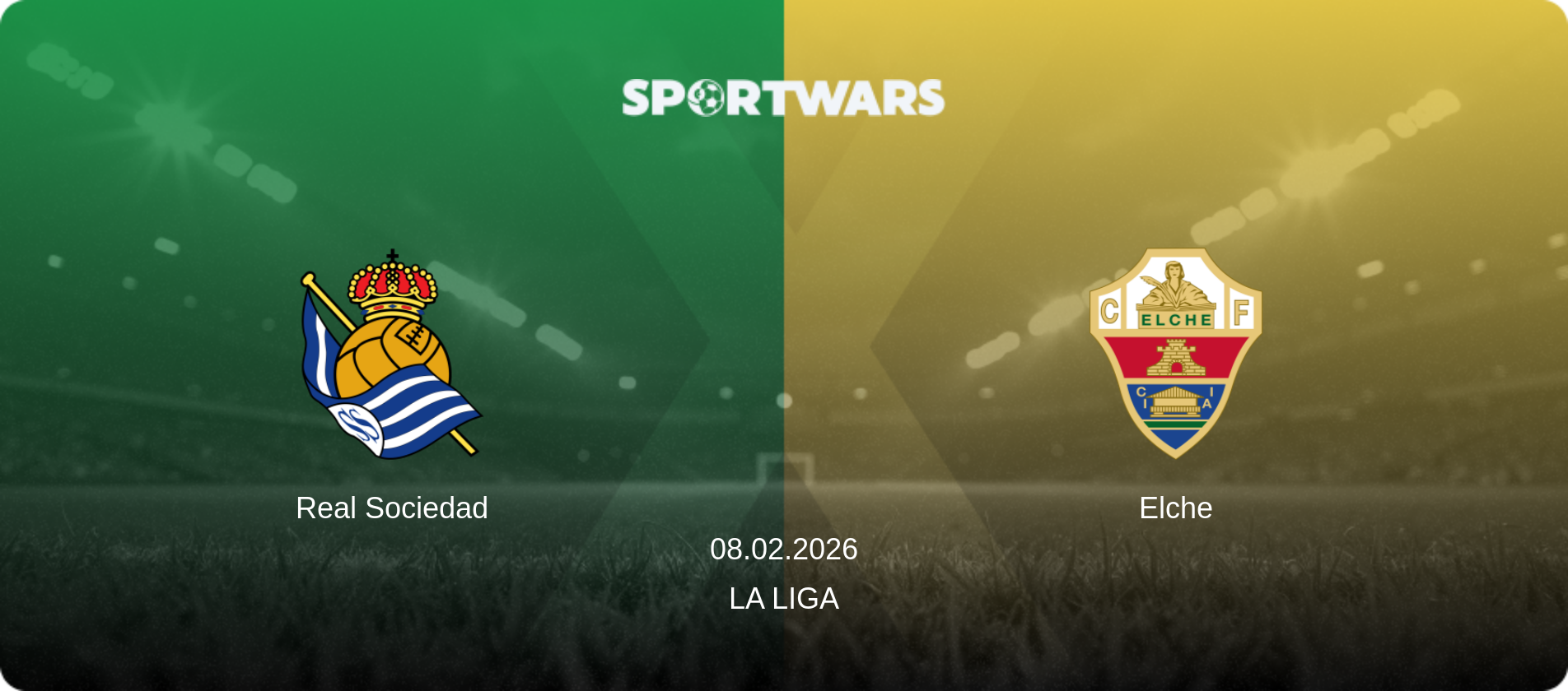 Real Sociedad — Elche, 08.02.2026 — La Liga (match preview)