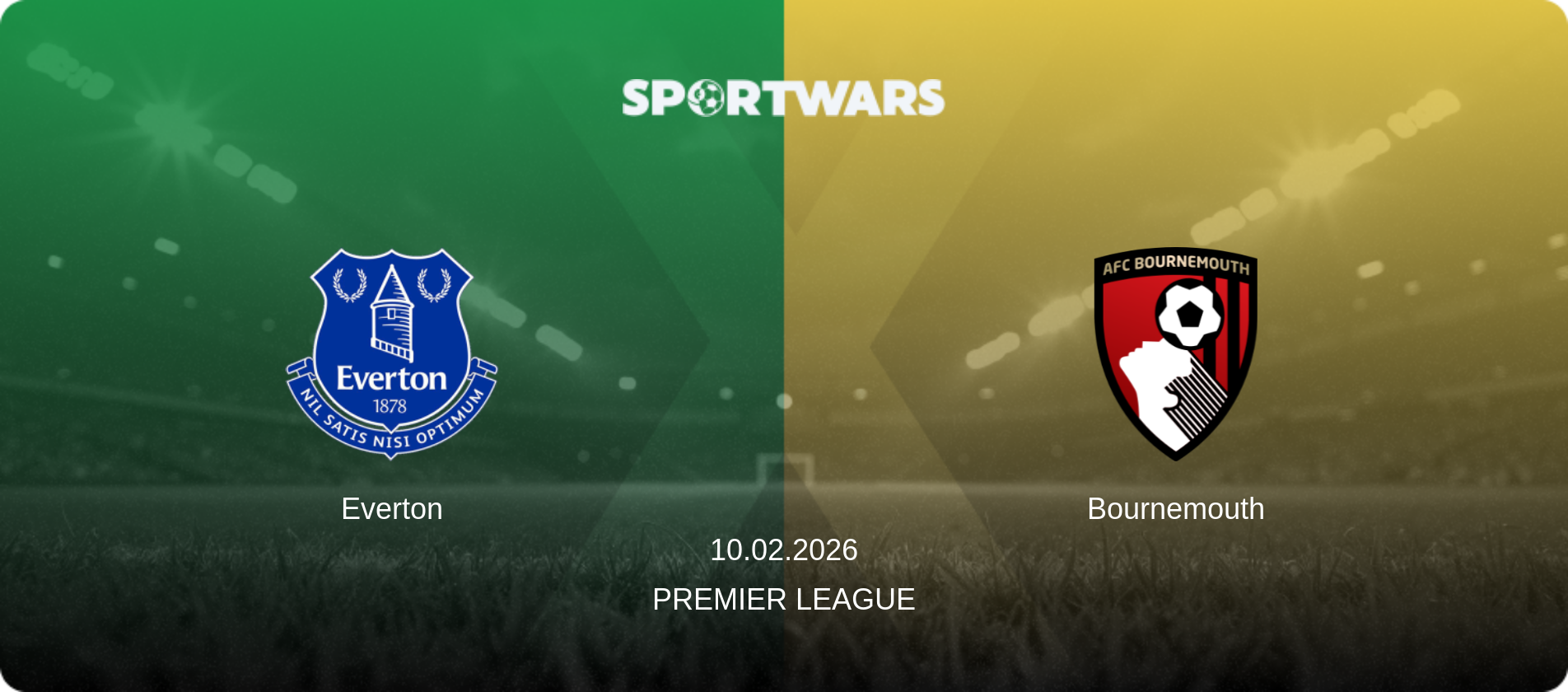 Everton — Bournemouth, 10.02.2026 — Premier League (match preview)