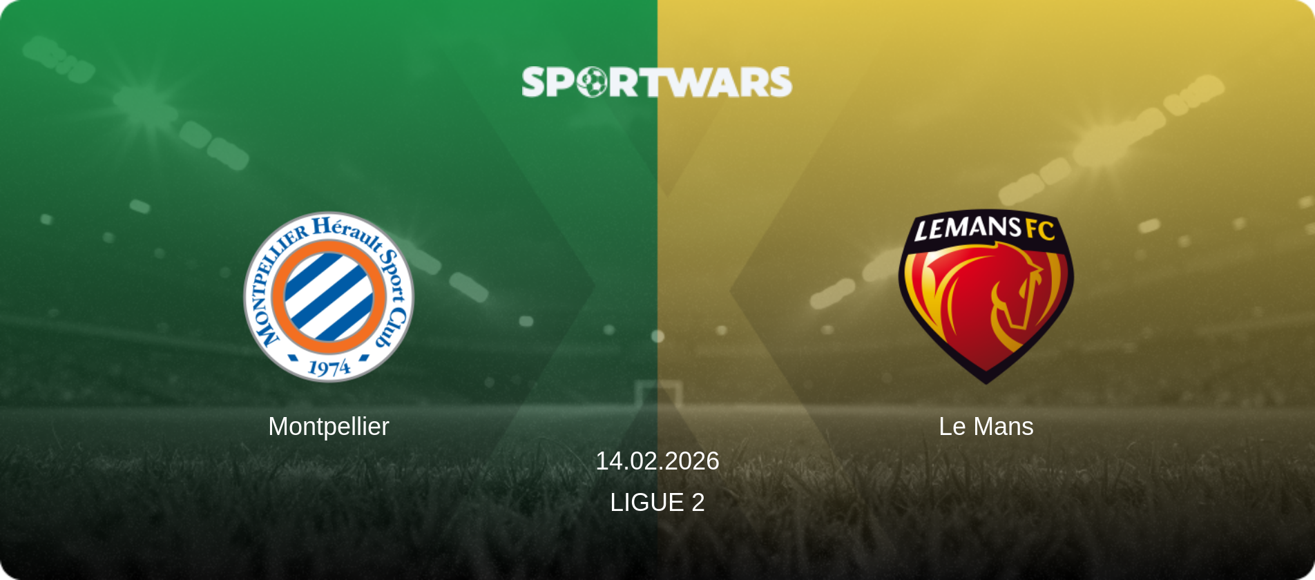 Montpellier — Le Mans, 14.02.2026 — Ligue 2 (match preview)