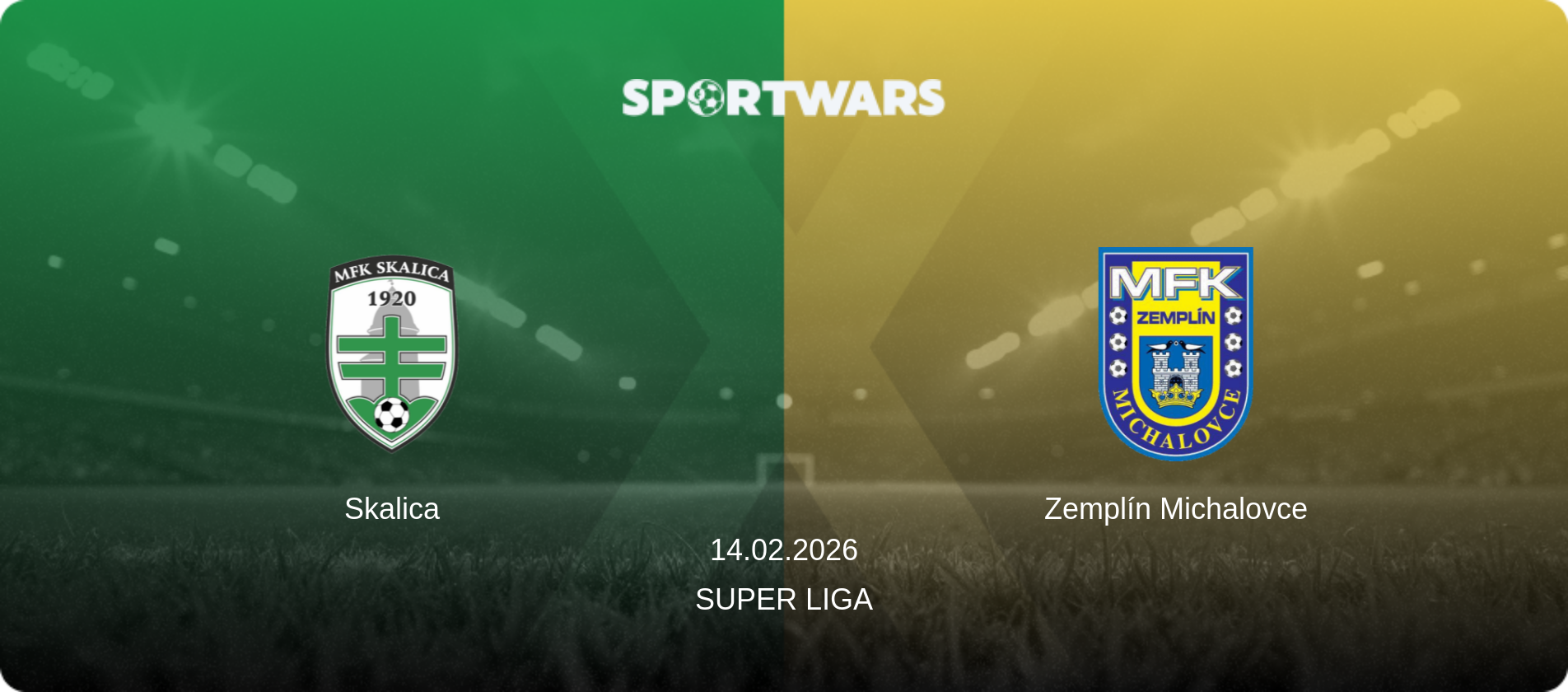 Skalica — Zemplín Michalovce, 14.02.2026 — Super Liga (match preview)