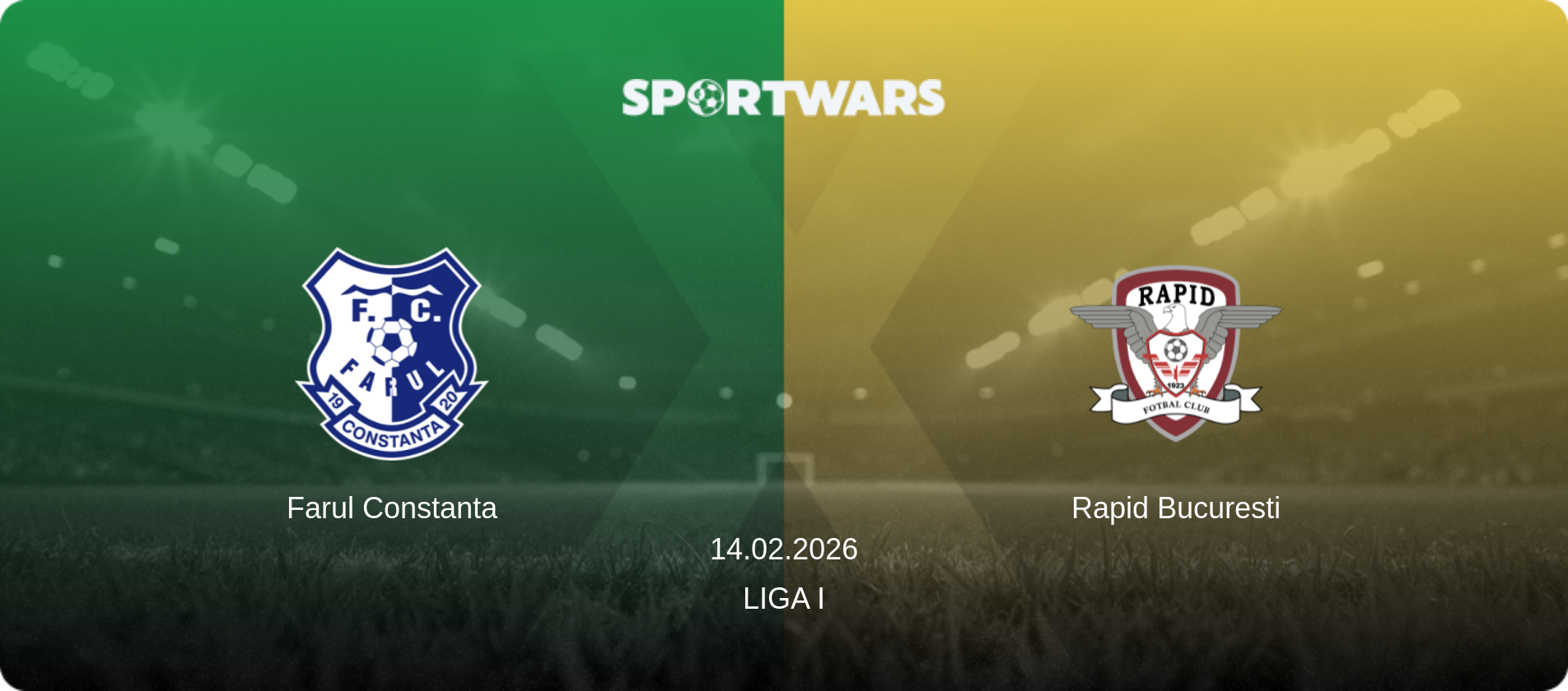 Farul Constanta — Rapid Bucuresti, 14.02.2026 — Liga I (match preview)