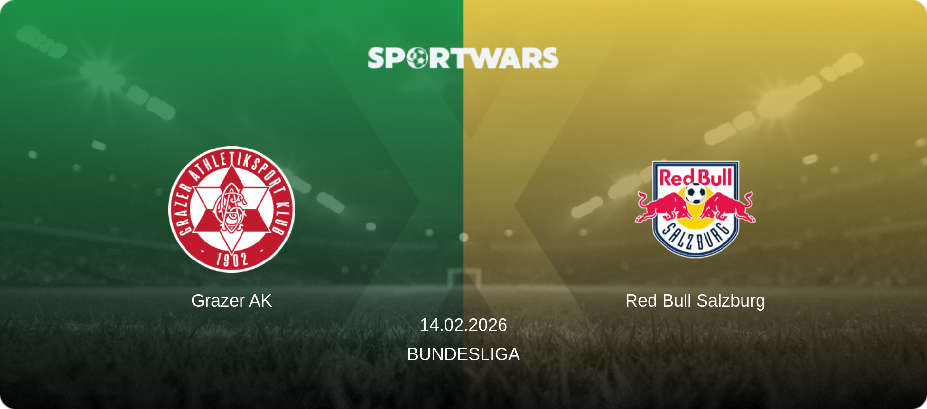 Grazer AK — Red Bull Salzburg, 14.02.2026 — Bundesliga (match preview)