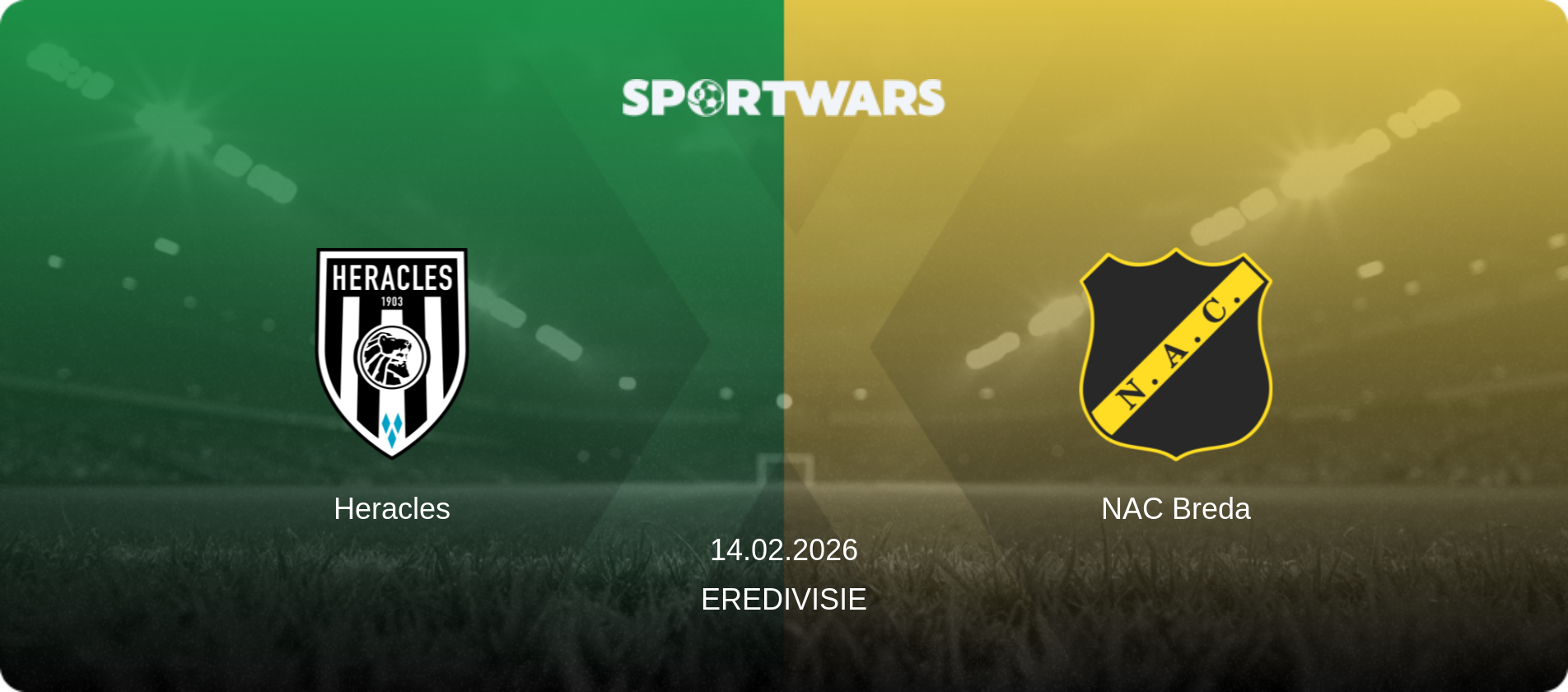 Heracles — NAC Breda, 14.02.2026 — Eredivisie (match preview)