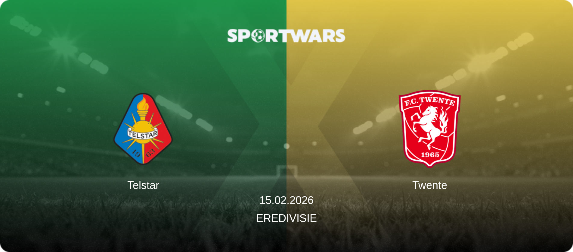 Telstar — Twente, 15.02.2026 — Eredivisie (match preview)