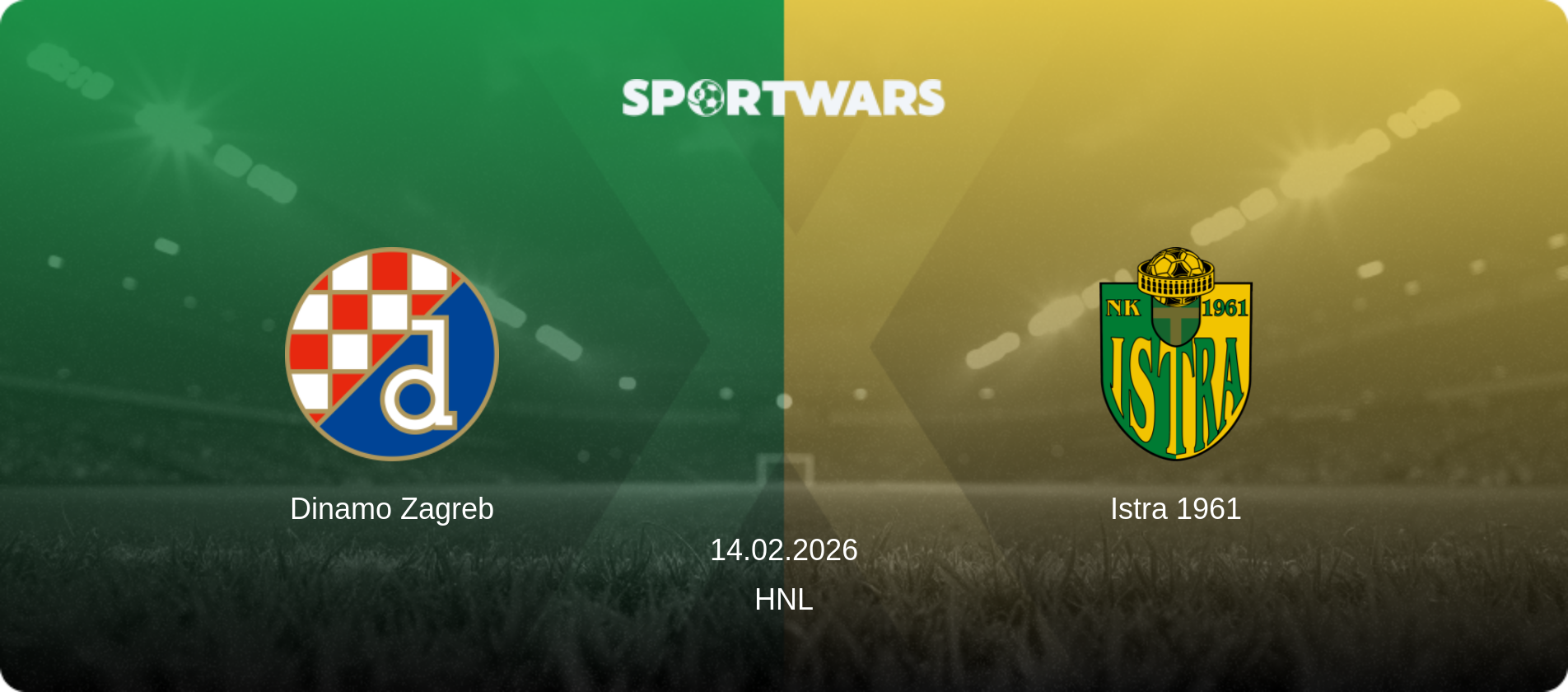 Dinamo Zagreb — Istra 1961, 14.02.2026 — HNL (match preview)