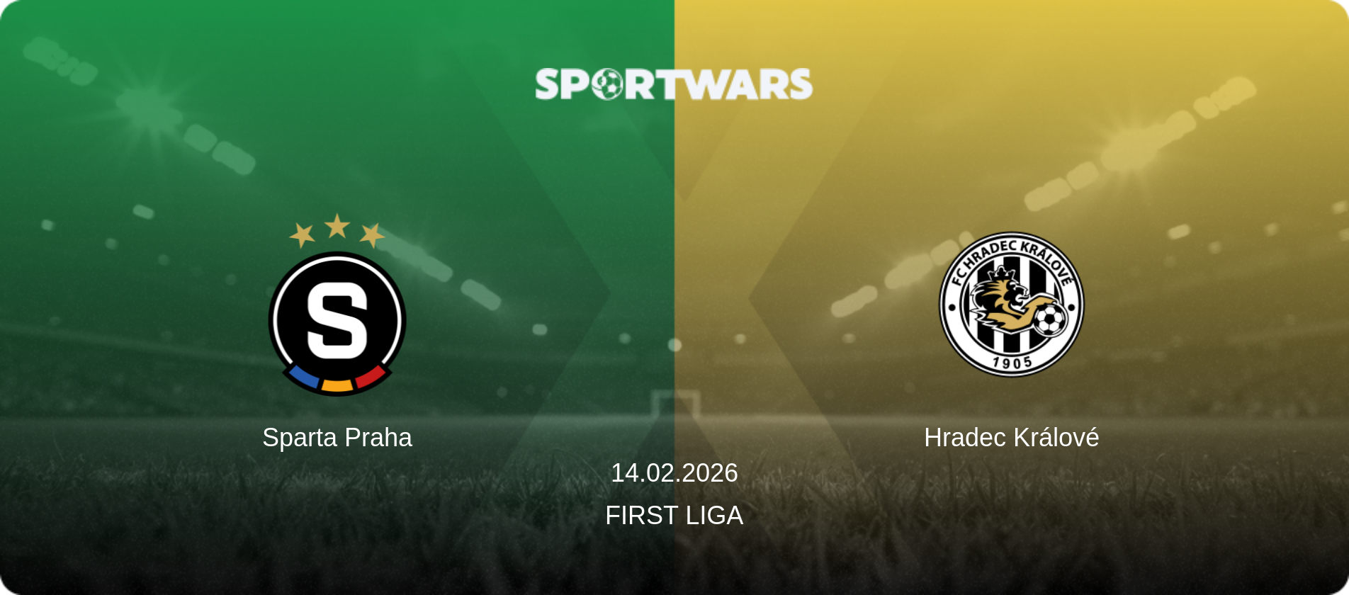 Sparta Praha — Hradec Králové, 14.02.2026 — First Liga (match preview)