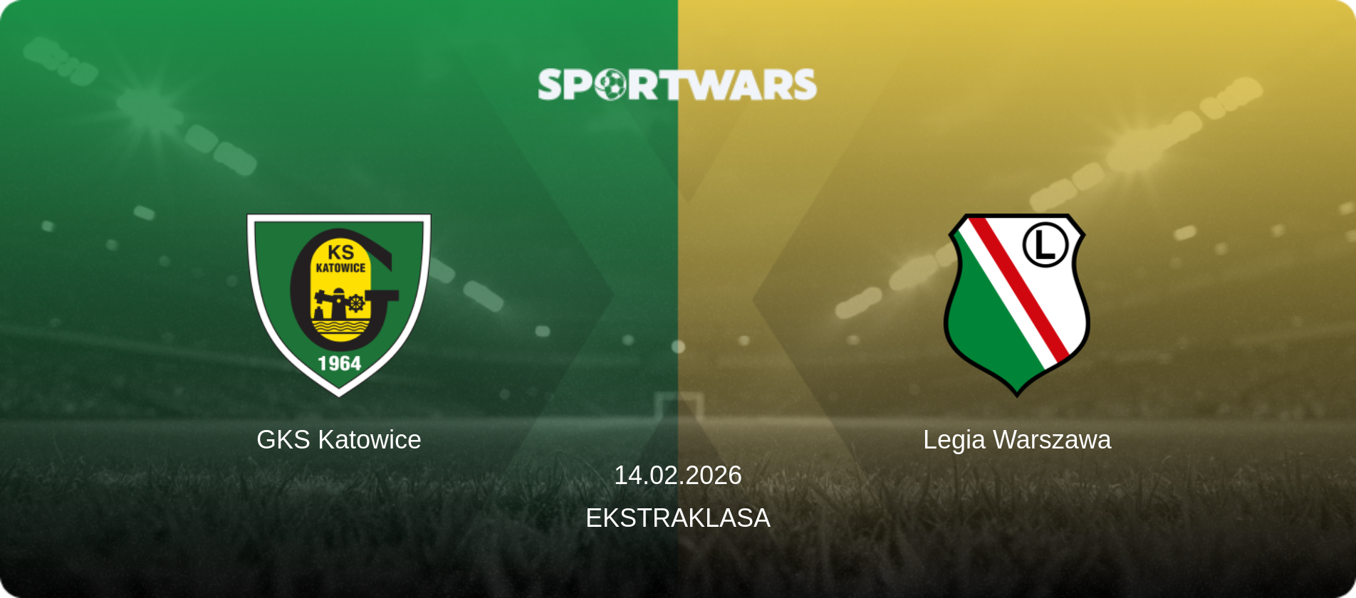 GKS Katowice — Legia Warszawa, 14.02.2026 — Ekstraklasa (match preview)