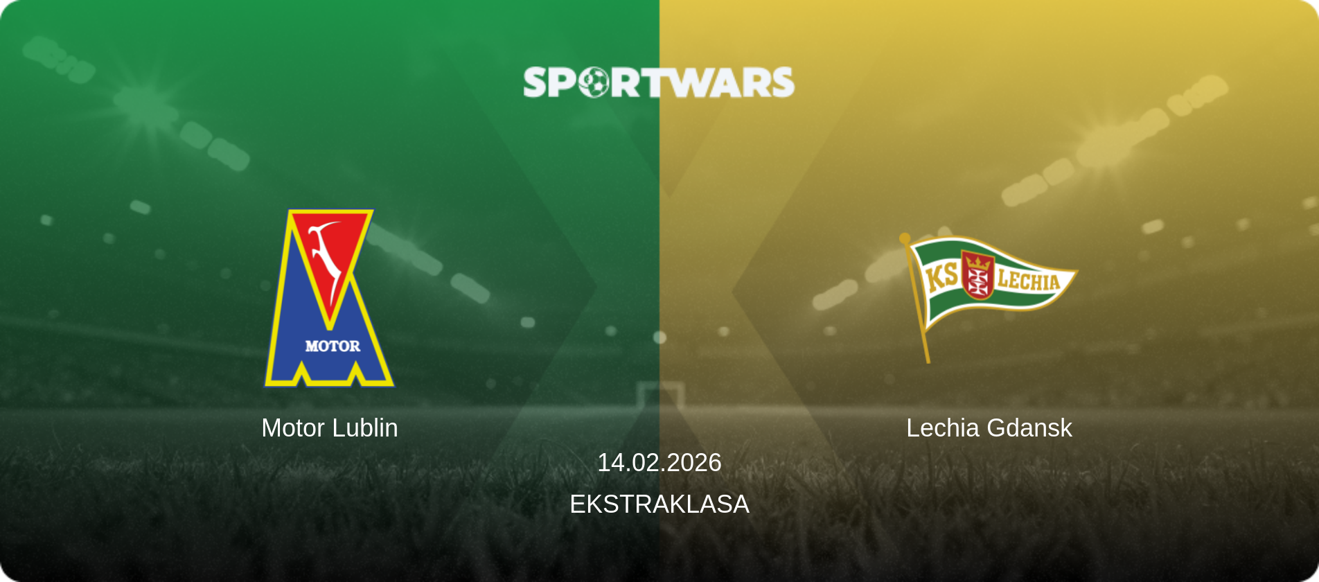 Motor Lublin — Lechia Gdansk, 14.02.2026 — Ekstraklasa (match preview)